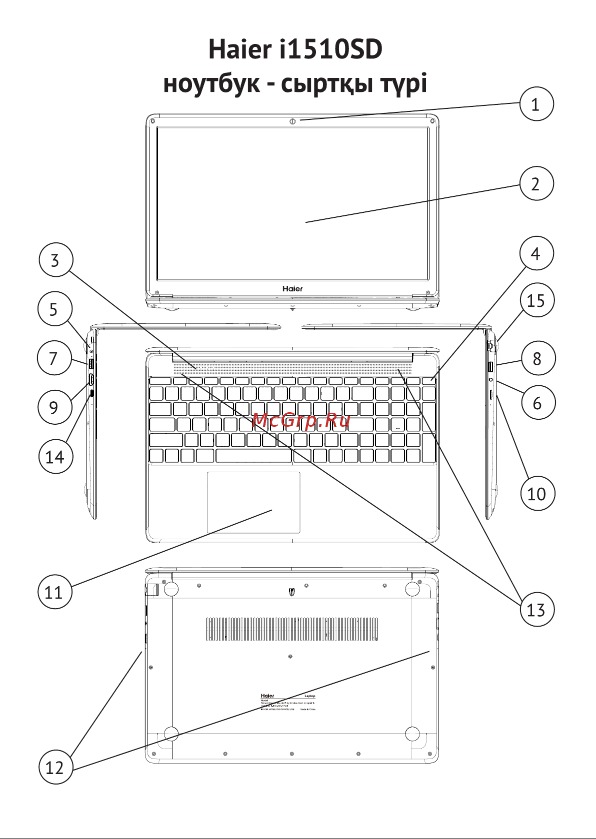 Haier i1510SD (JB0B1BE00RU) Руководство по эксплуатации онлайн [27/31] 799405