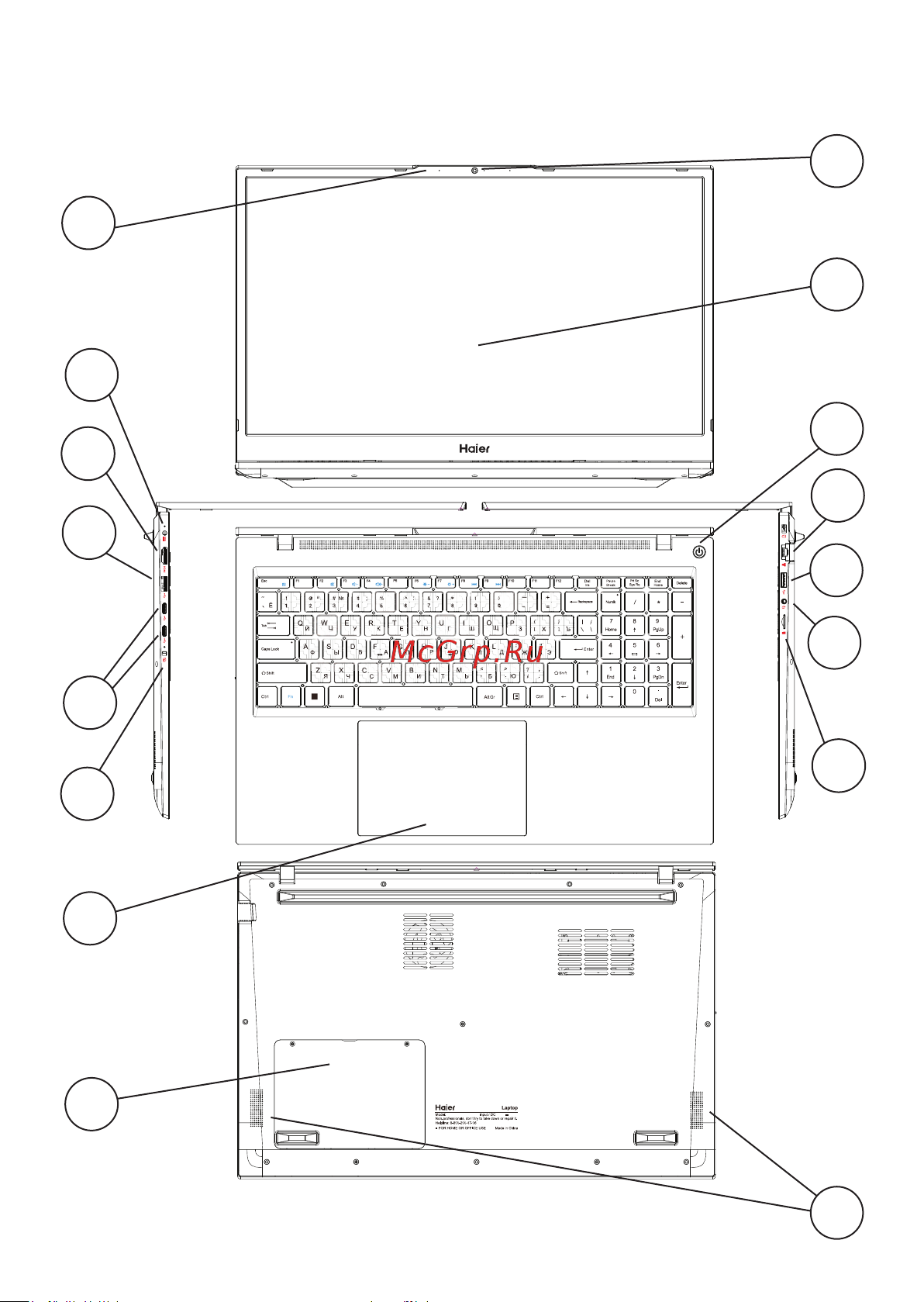 Haier AX1750SD JB0B14000RU [10/36] Внешний вид haier ax1750sd