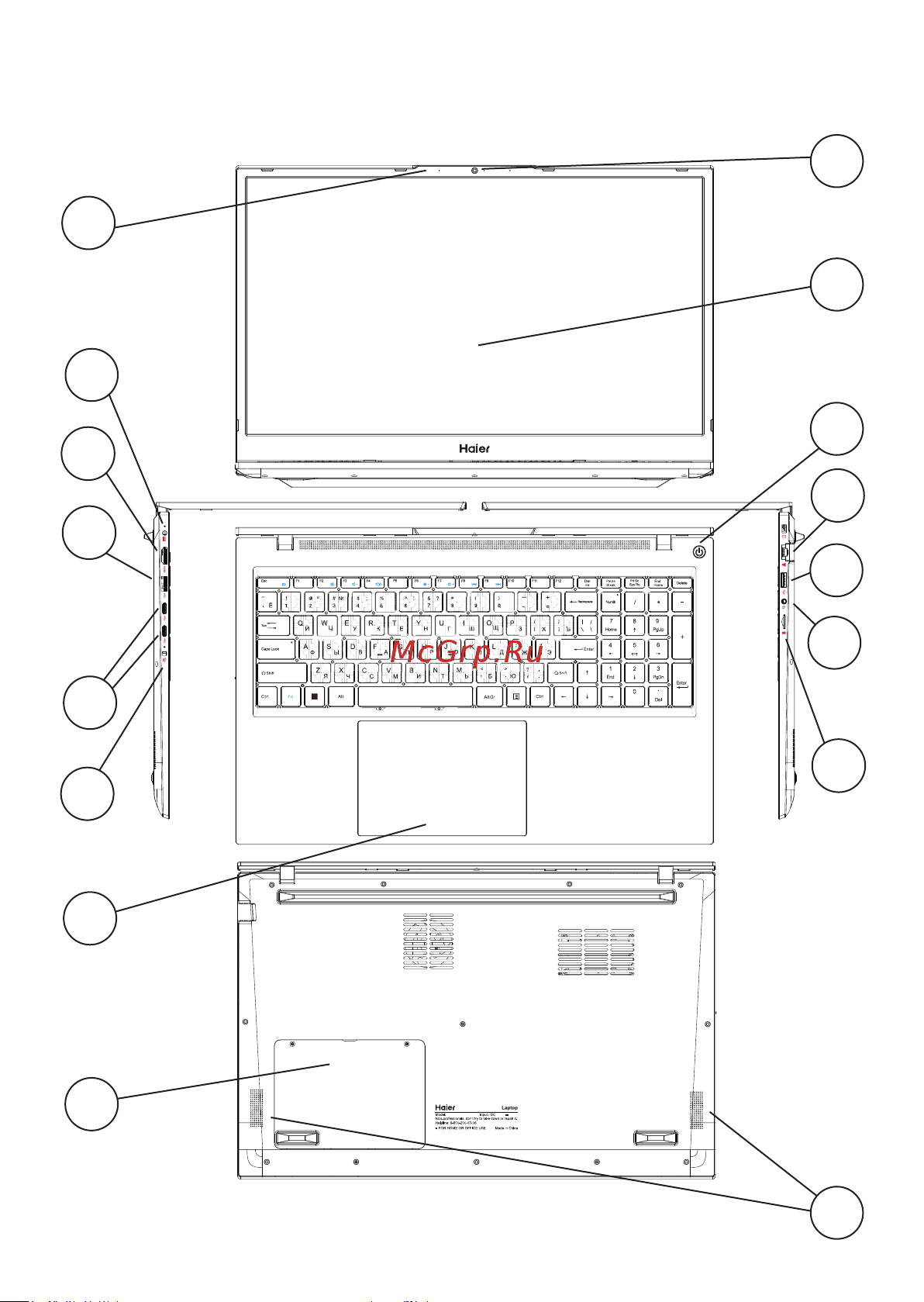 Haier AX1500SD (JB0B13E00RU) [10/36] Внешний вид haier ax1750sd