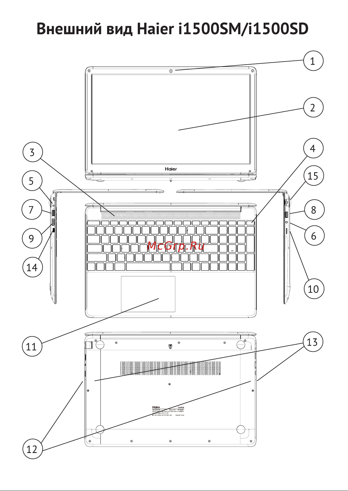 Haier U1550SM Руководство по эксплуатации онлайн [60/64] 783542