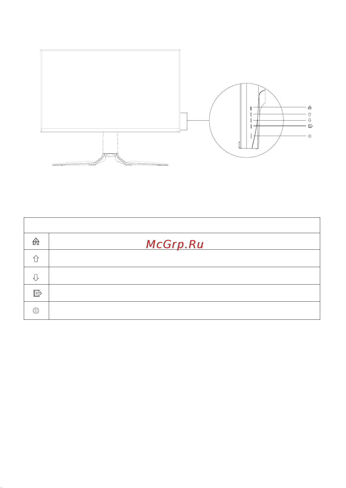 Thunderobot LQ27F165L [16/23] Управление экранным меню osd