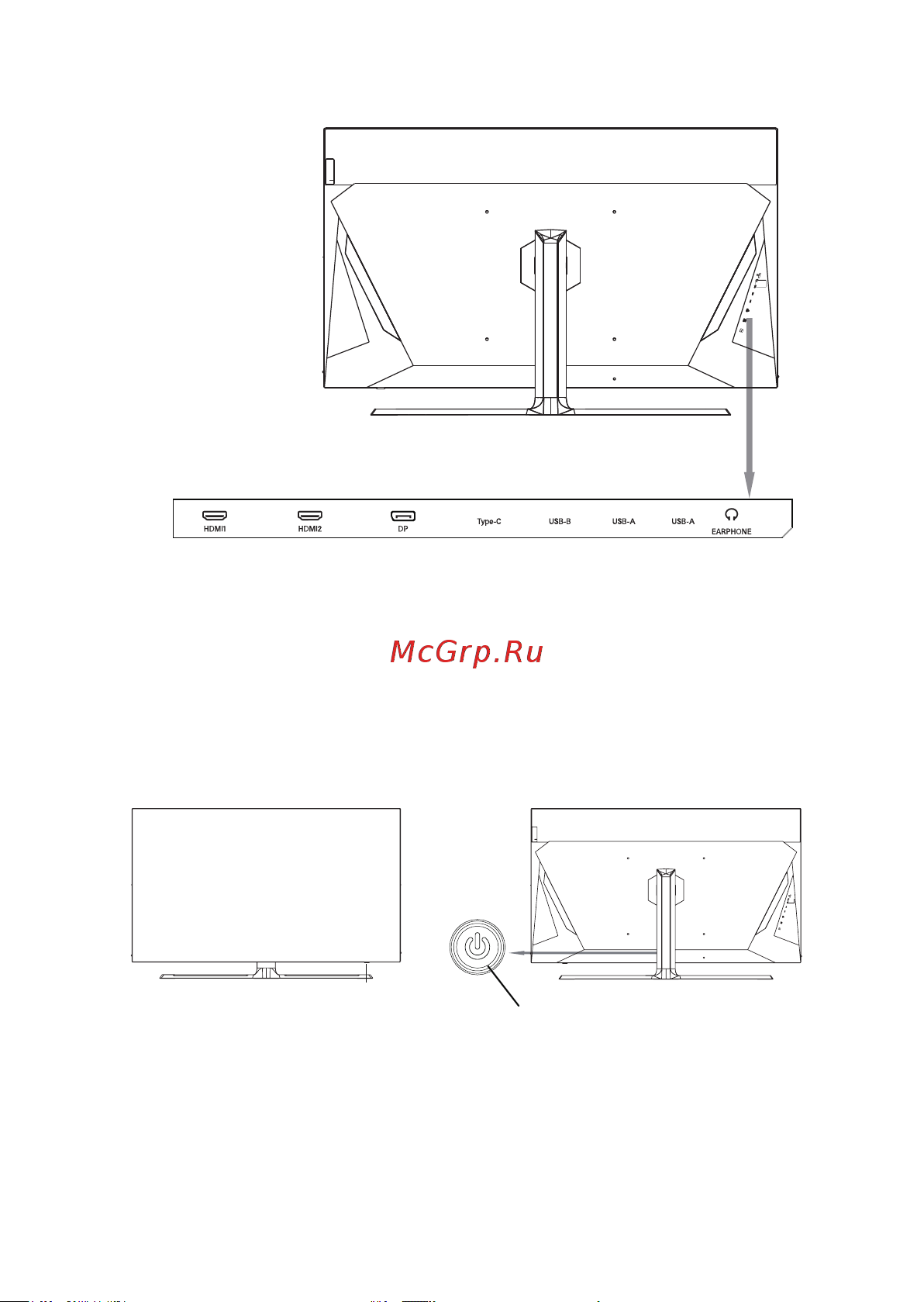 Thunderobot KQ34C144C [20/27] Управление экранным меню osd