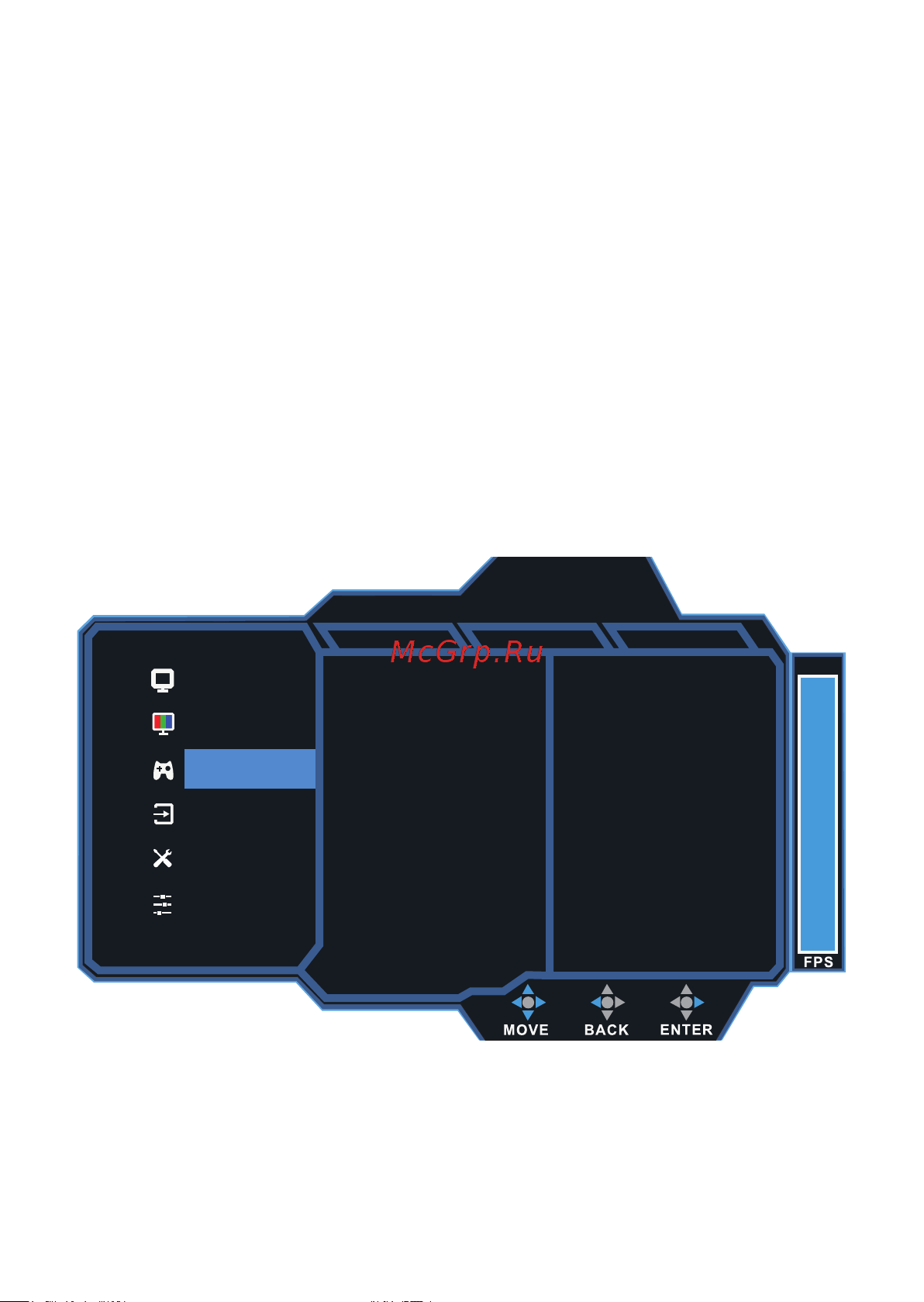 Thunderobot KF27C240L [12/22] Игровые настройки