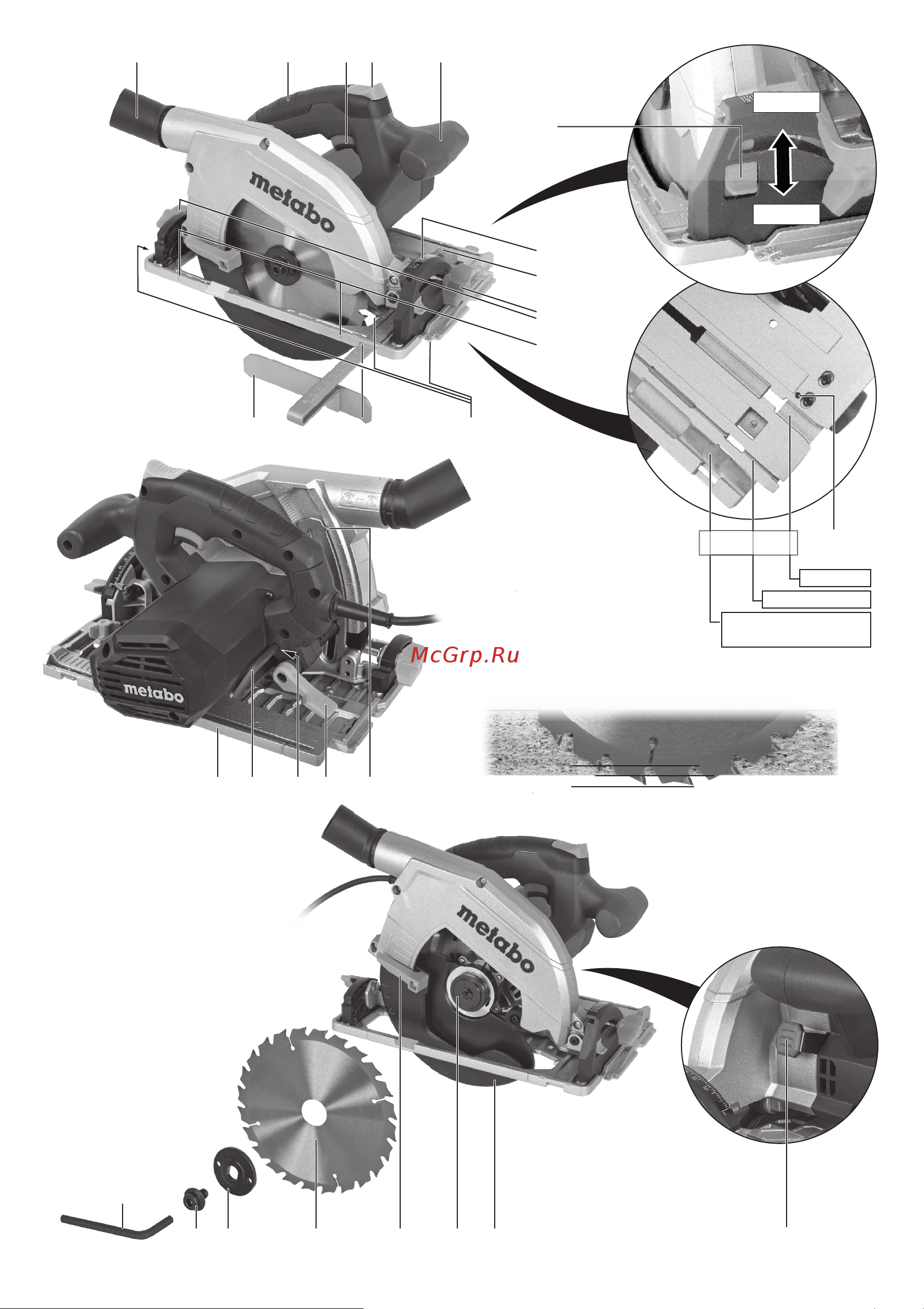 Metabo KS 66 FS (601066000) Руководство по эксплуатации онлайн [2/92] 783928
