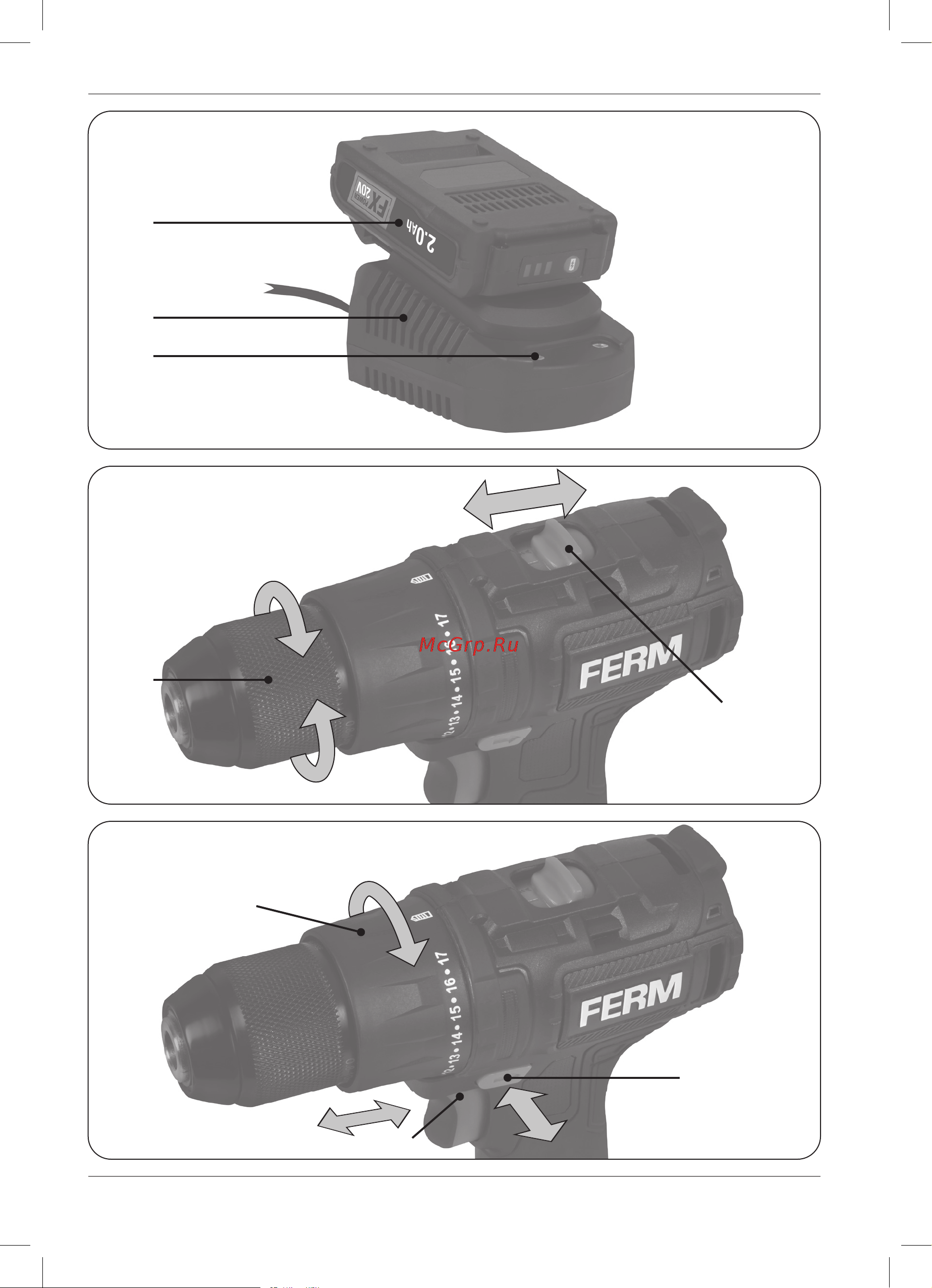 FERM CDM1168 Руководство по эксплуатации онлайн [3/88] 783947