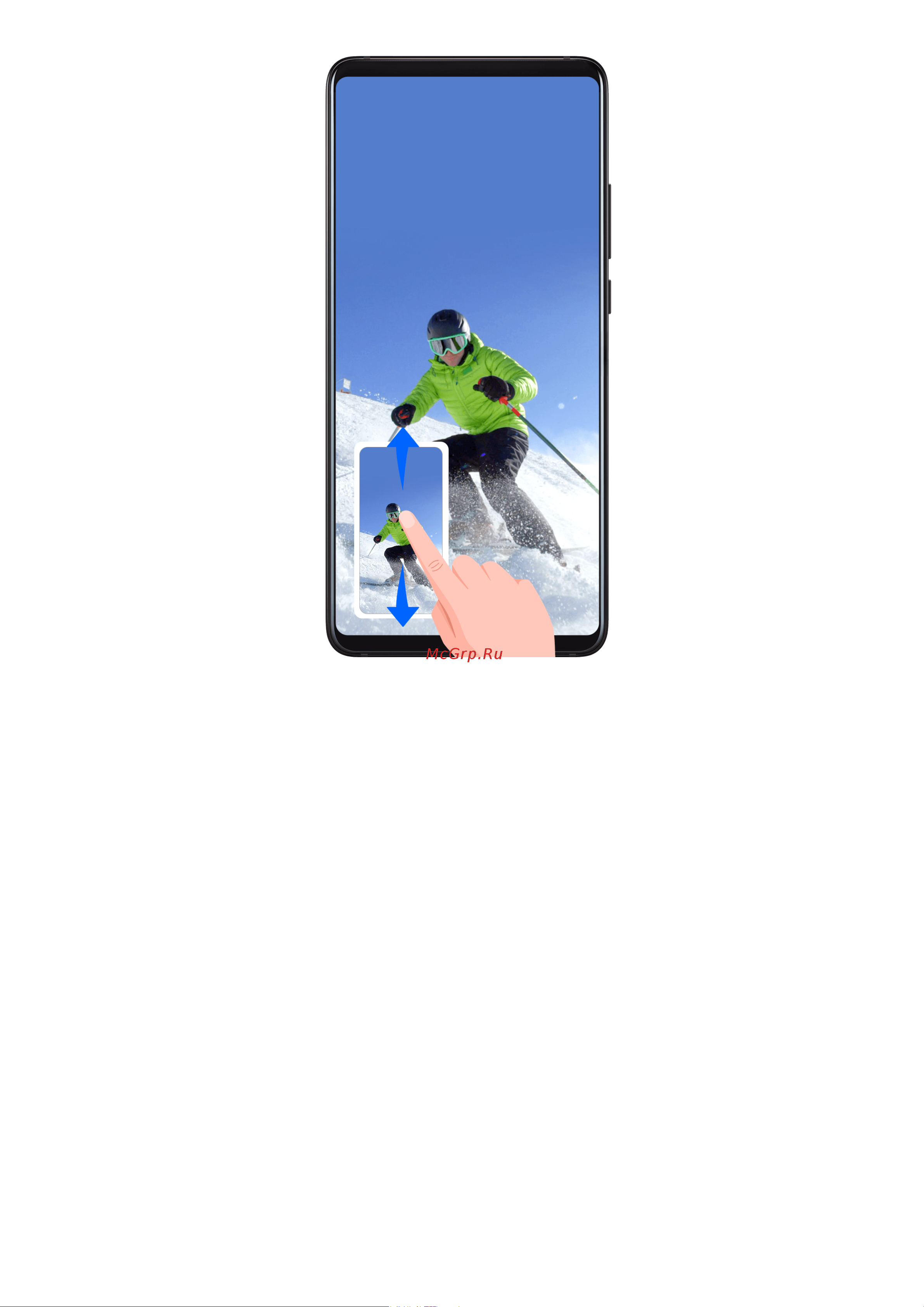 Honor X7 4/128GB Titanium Silver (CMA-LX1) [14/81] Use your knuckle to take a scrolling screenshot