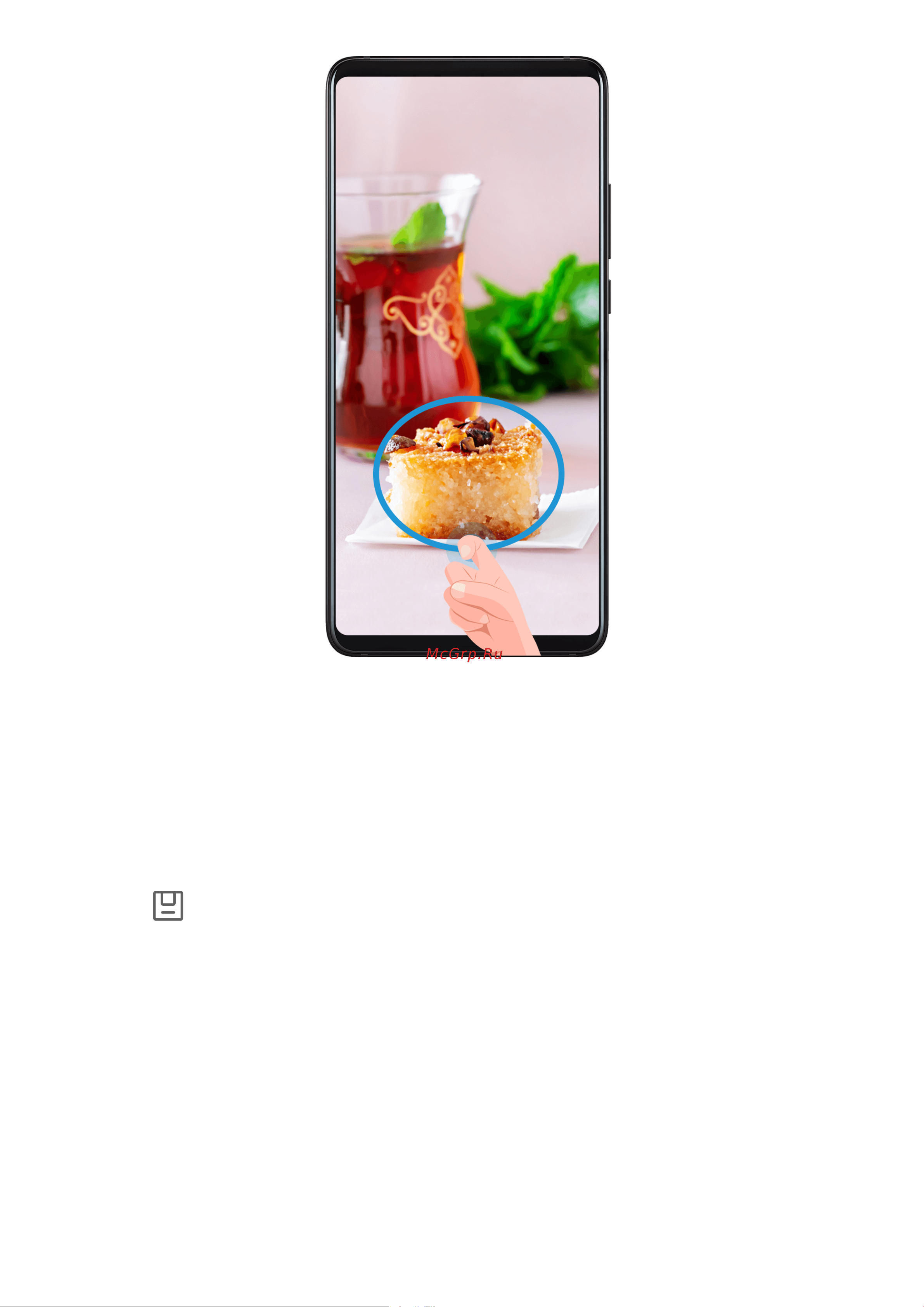 Honor X7 6/128GB Midnight Black (CMA-LX1) [16/81] Precautions for using knuckle screenshots