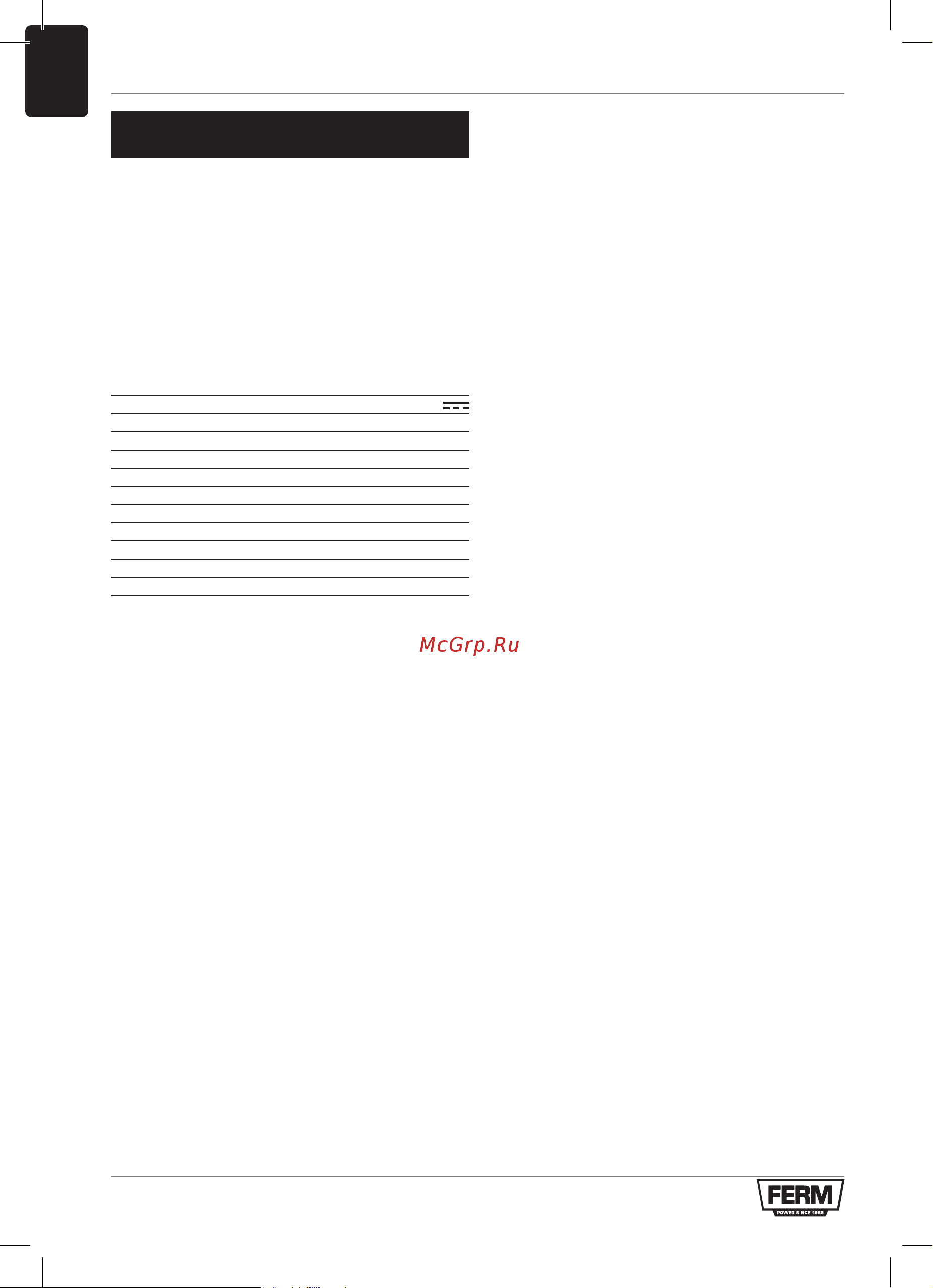 FERM GTM1005 [60/96] Informazioni relative all elettroutensile