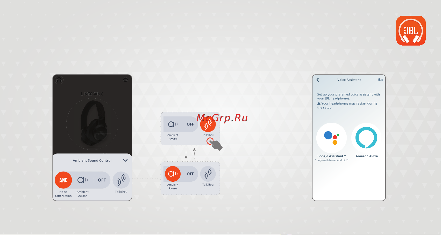 JBL Live 660NC Black Руководство по эксплуатации онлайн [8/28] 803903