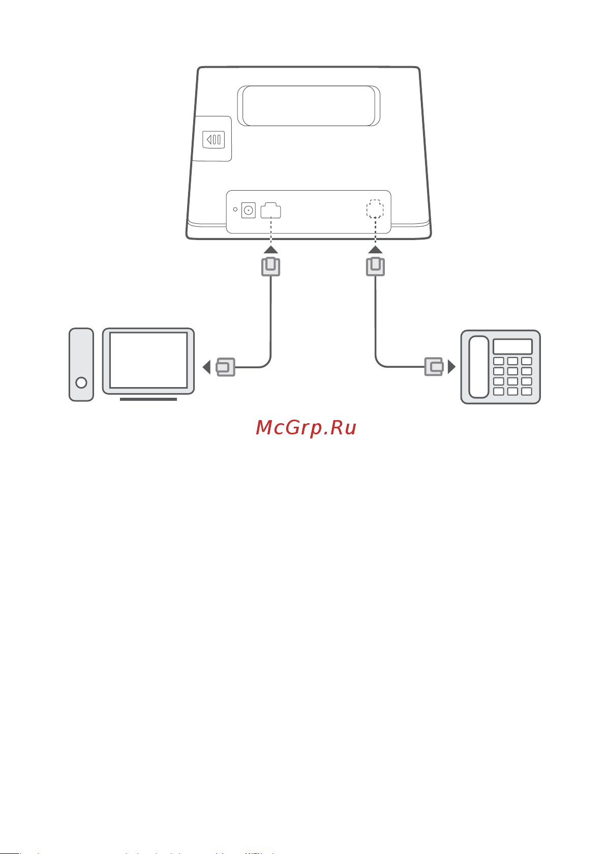 Huawei B311-221 51060HWK [5/14] Подключение к интернету через порт ethernet