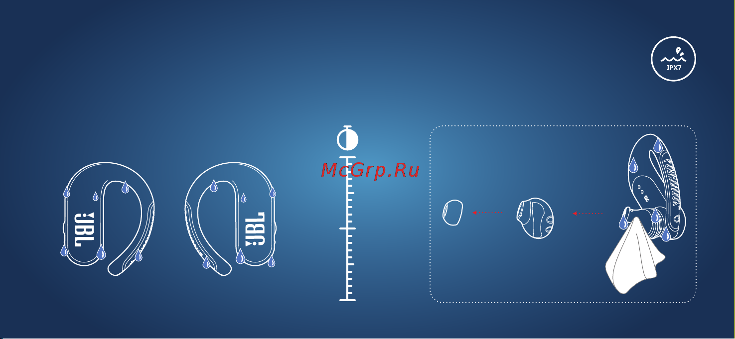 JBL Endurance Peak II Blue ( [12/28] Automatically entering pairing mode