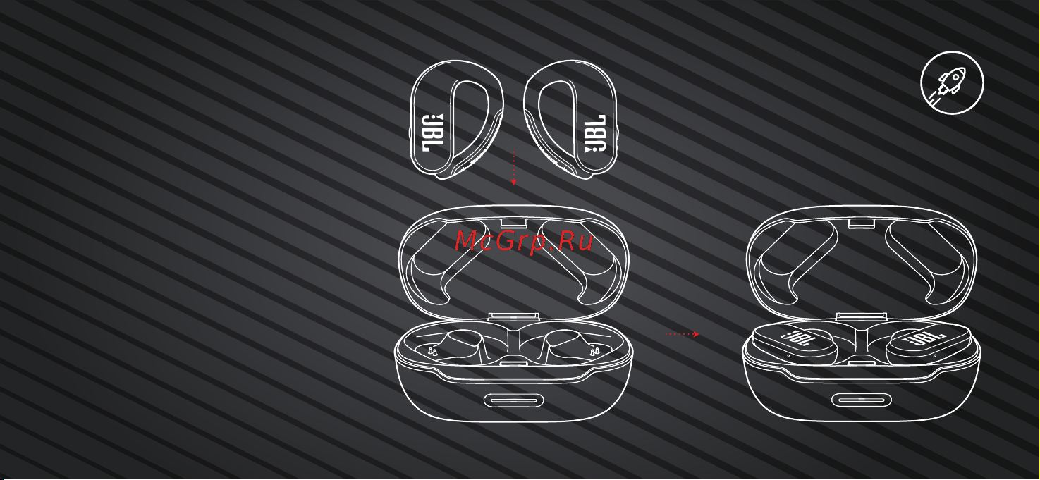 JBL Endurance Peak II Blue ( [4/28] Automatically entering pairing mode