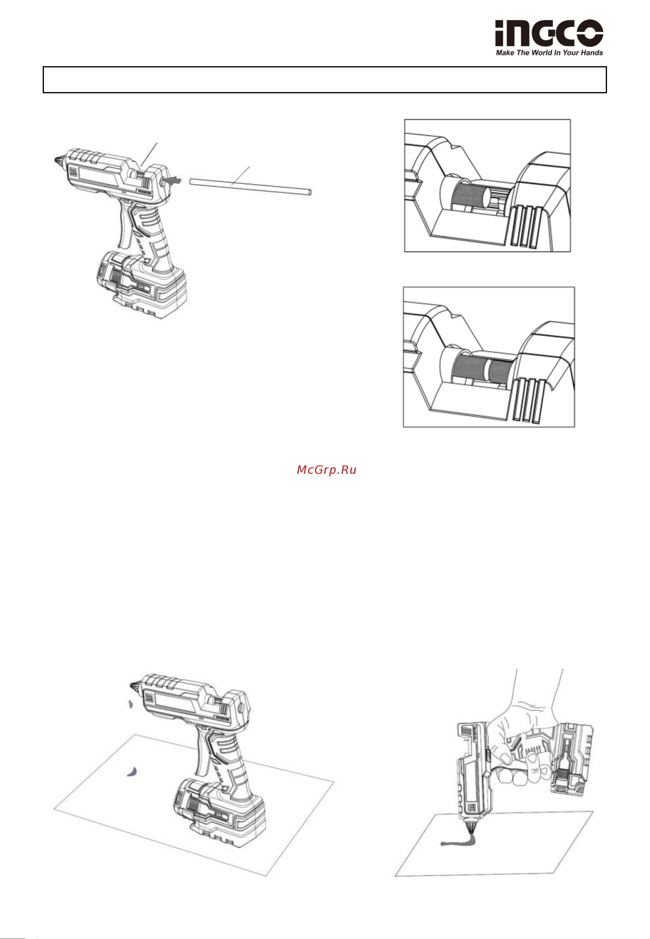 INGCO CGGLI1201 [12/15] Использование