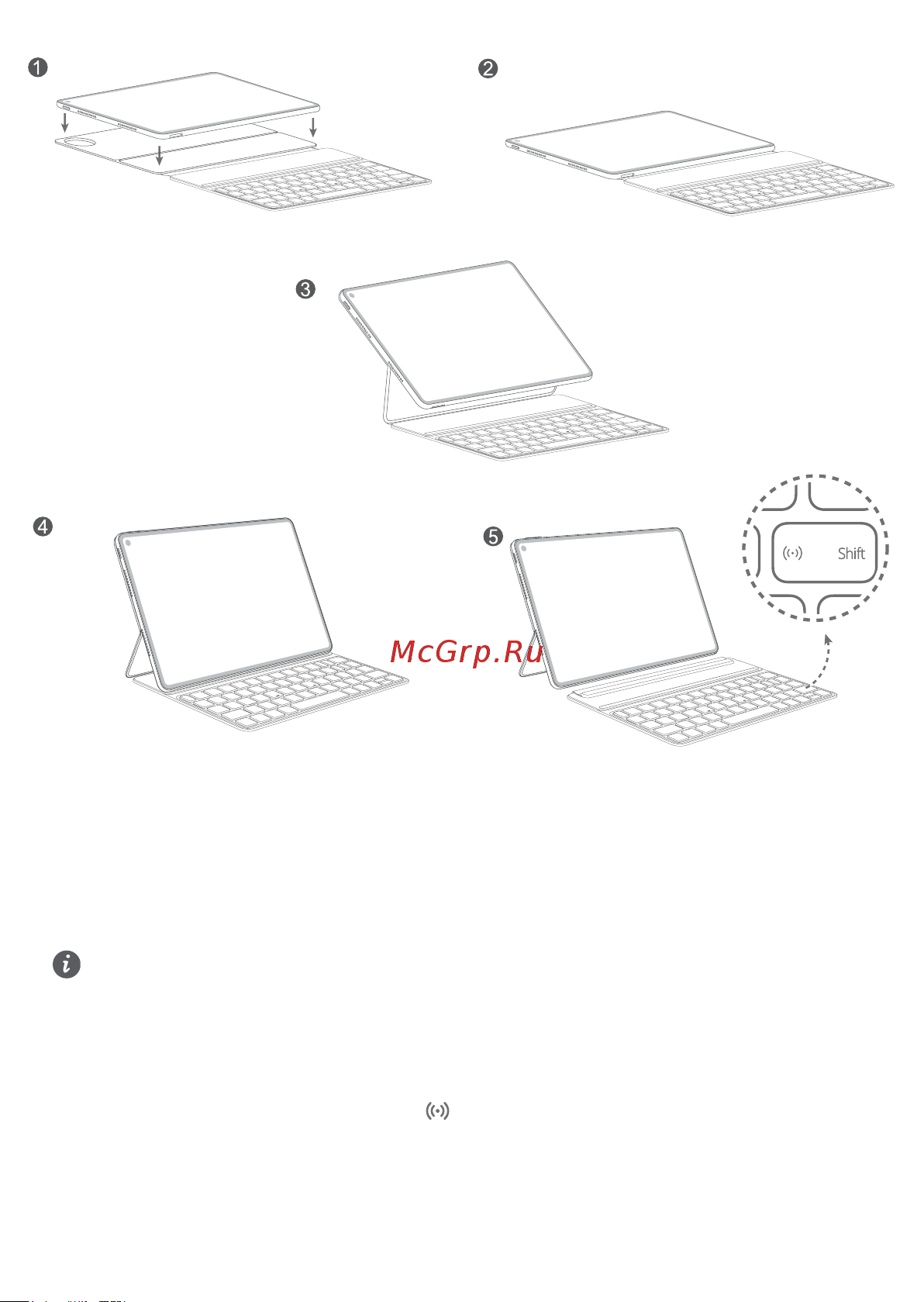 Huawei Smart Magnetic Keyboard (For MatePad Pro 11