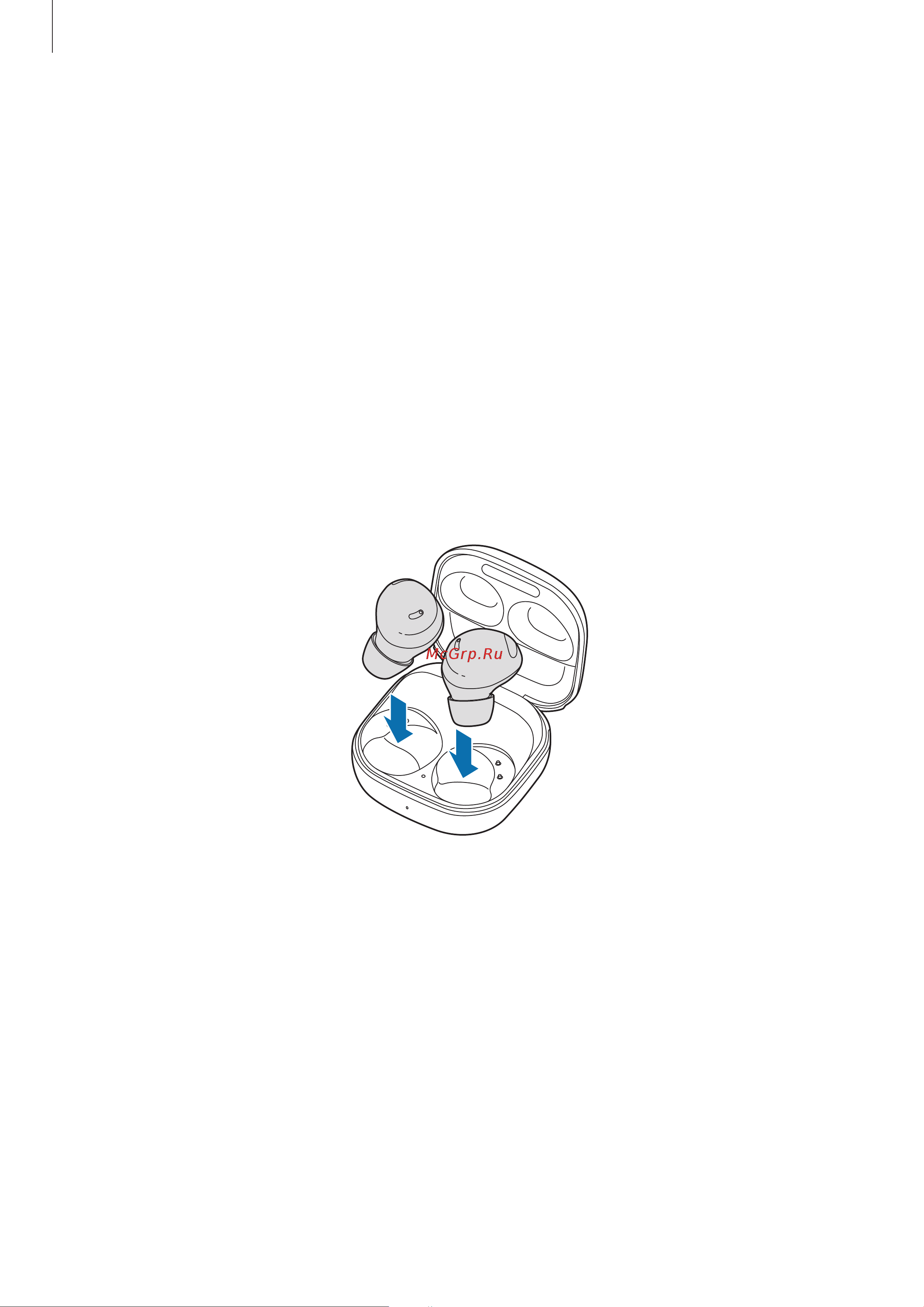 Samsung Galaxy Buds 2 Pro Graphite (SM-R510) [7/52] Charging the battery
