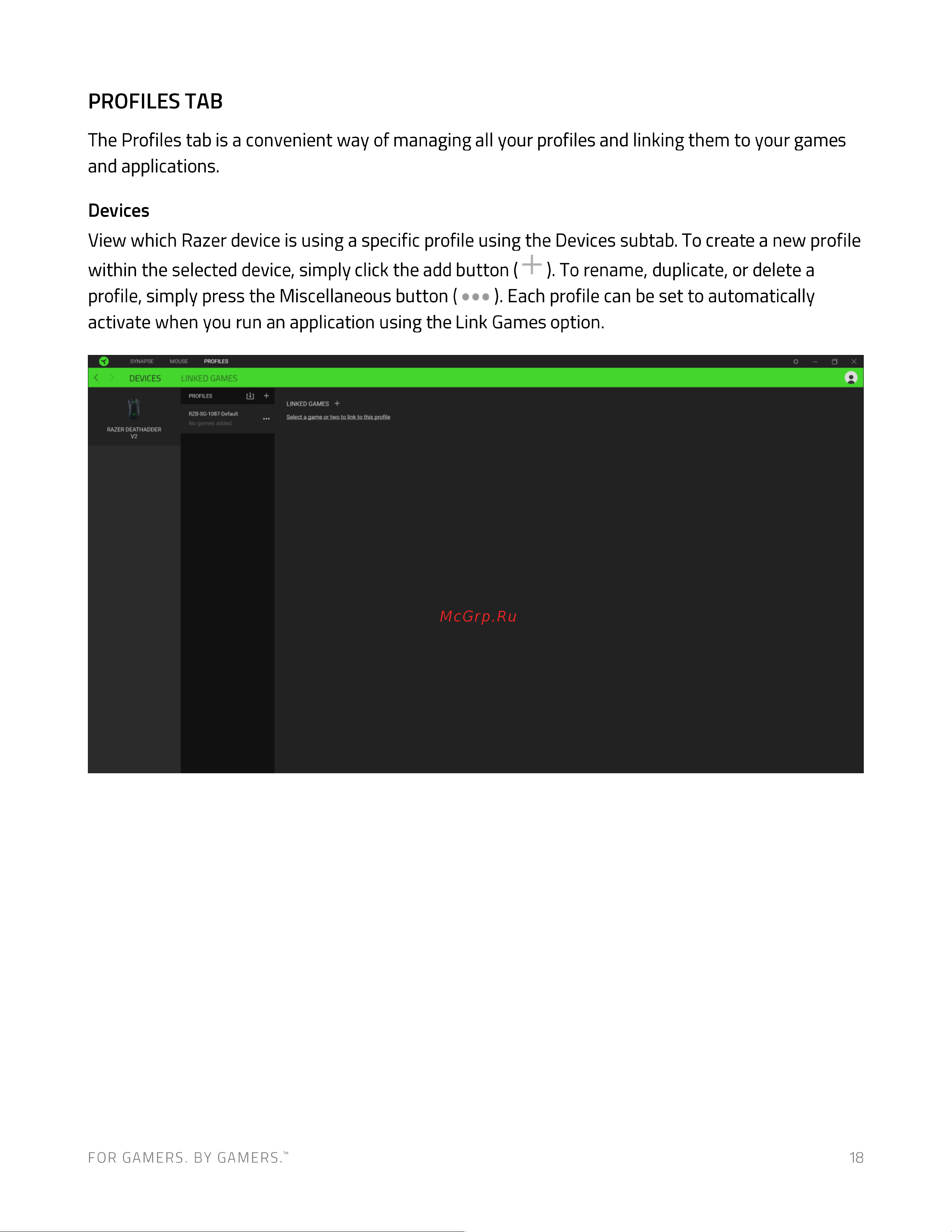 Razer DeathAdder V2 HALO Infinite Руководство по эксплуатации онлайн [19/24] 784353