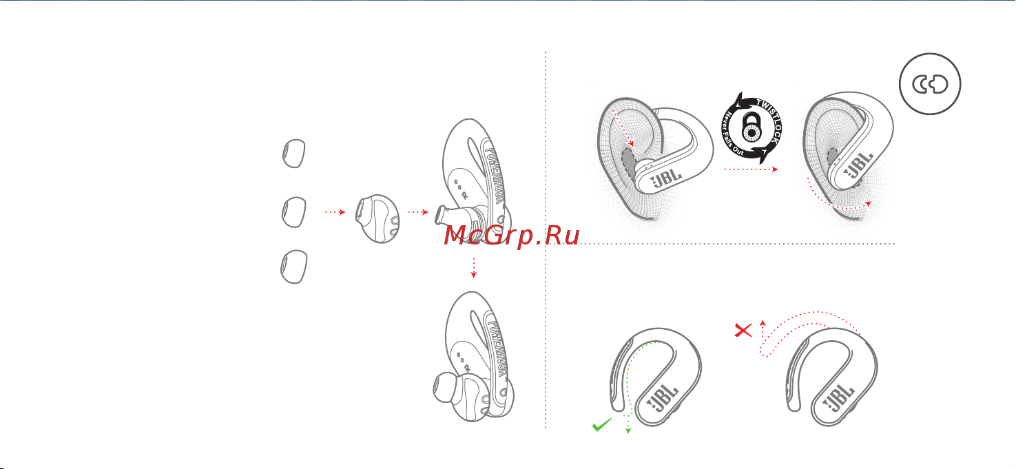 JBL Endurance Peak II Black ( [3/28] Automatically entering pairing mode