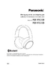Panasonic RB-M500BE-K Beige Руководство по эксплуатации