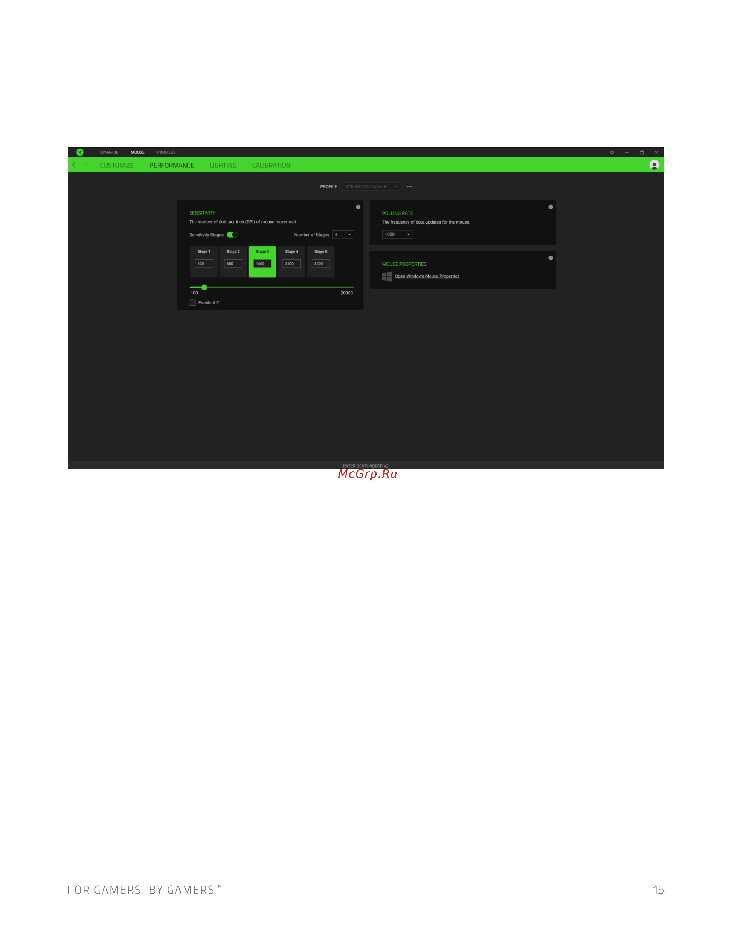 Razer DeathAdder V2 (RZ01-03210100-R3M1) Руководство по эксплуатации онлайн [16/27] 784587