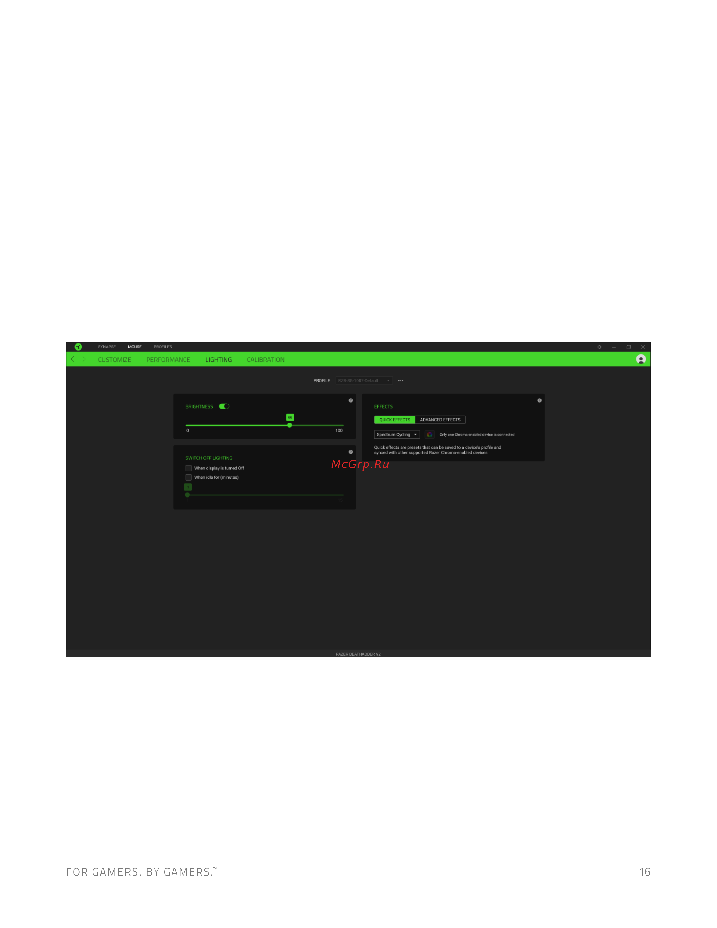 Razer DeathAdder V2 (RZ01-03210100-R3M1) Руководство по эксплуатации онлайн [17/27] 784587