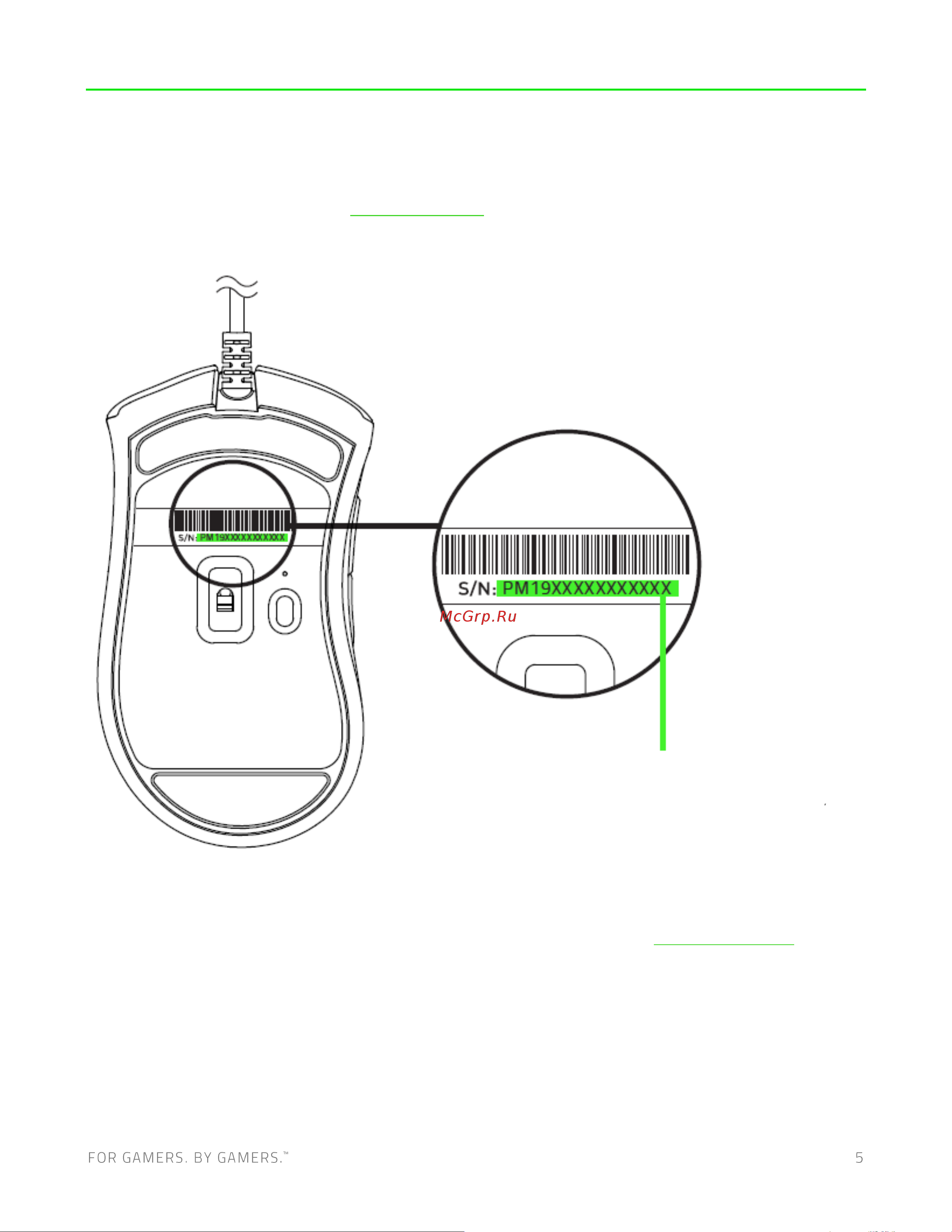 Razer DeathAdder V2 (RZ01-03210100-R3M1) [6/27] Пора позаботиться о гарантии