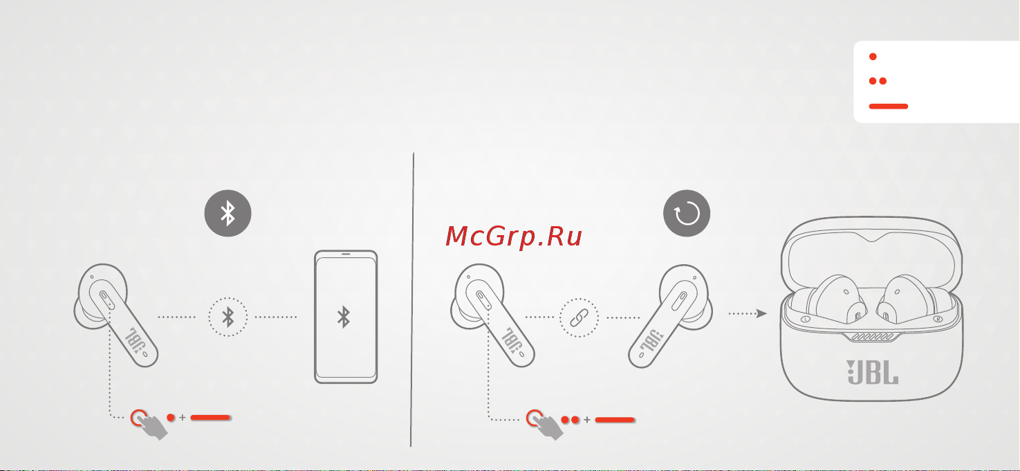 JBL Tune 230NC TWS White [11/36] Factory reset connect to a new bluetooth device
