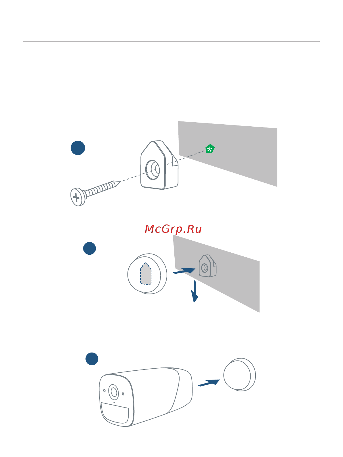 Anker EufyCam 2 kit 2*1 (T88413D2) [13/17] Монтаж камеры в помещении