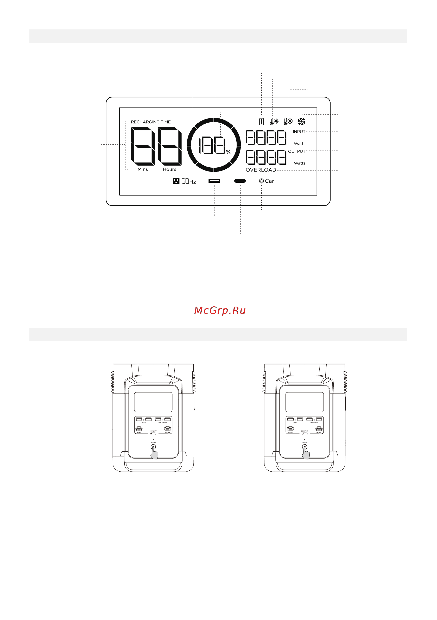 Ecoflow DELTA (EF3 Pro) [112/120] Lcd 顯示器