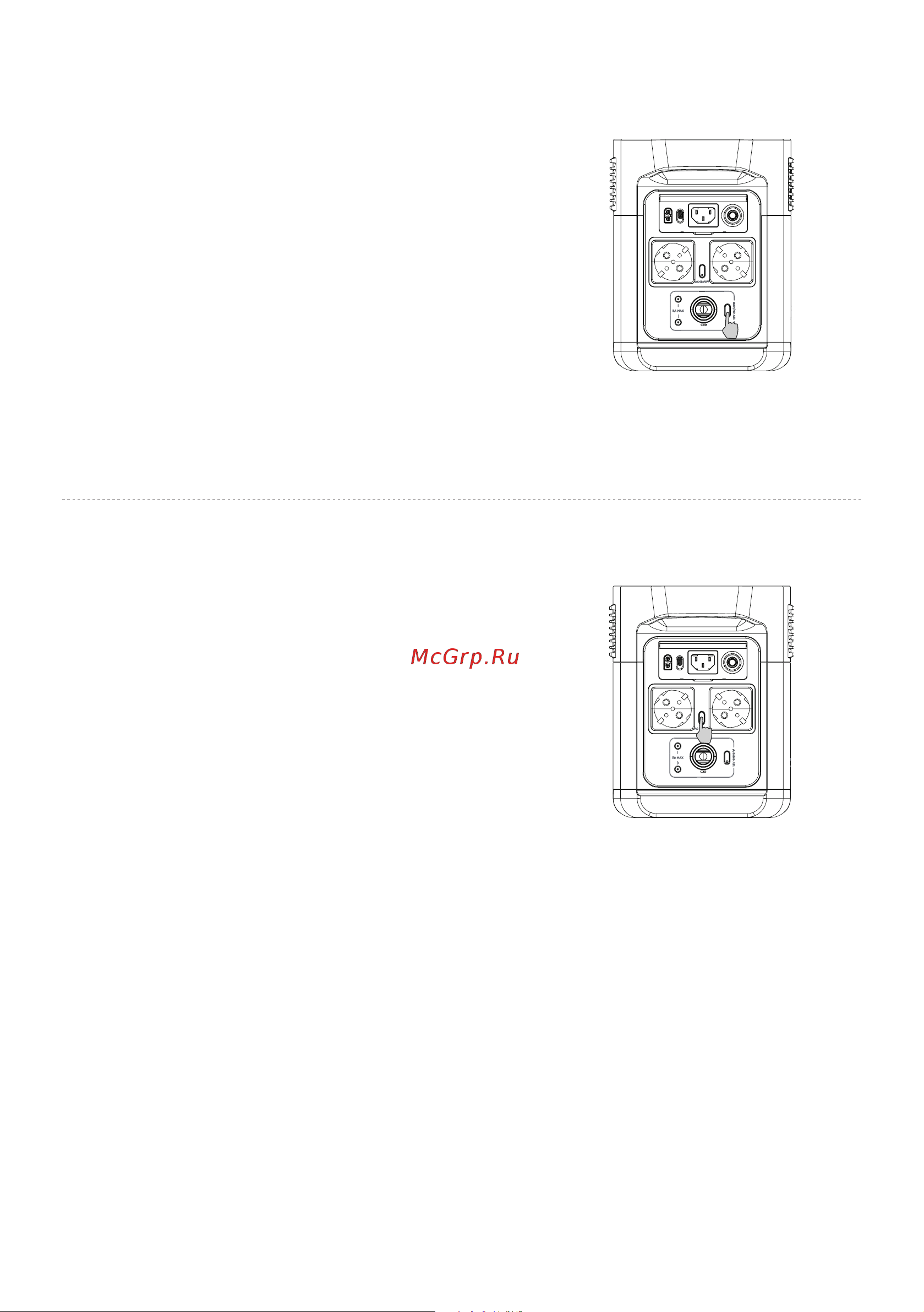 Ecoflow DELTA mini (EFD320) [50/126] Porta di uscita ca