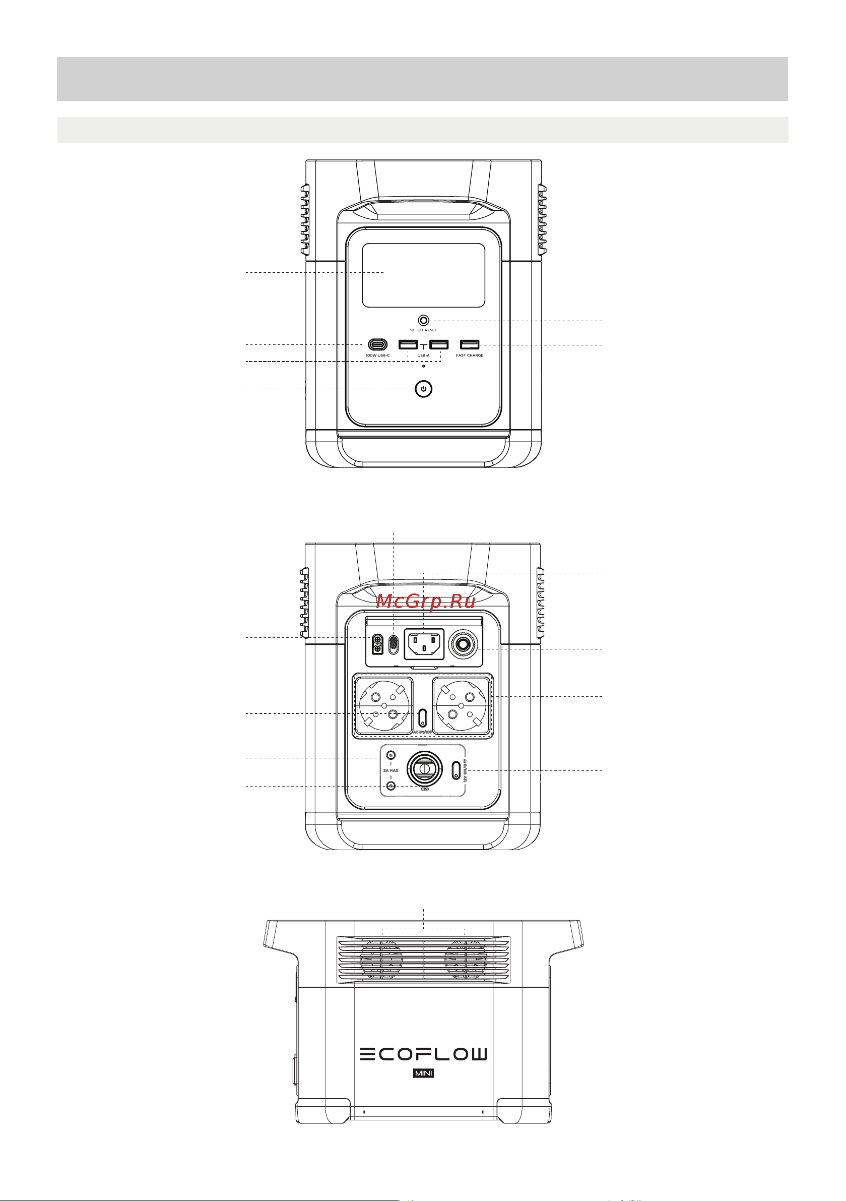 Ecoflow DELTA mini (EFD320) [90/126] Начало работы