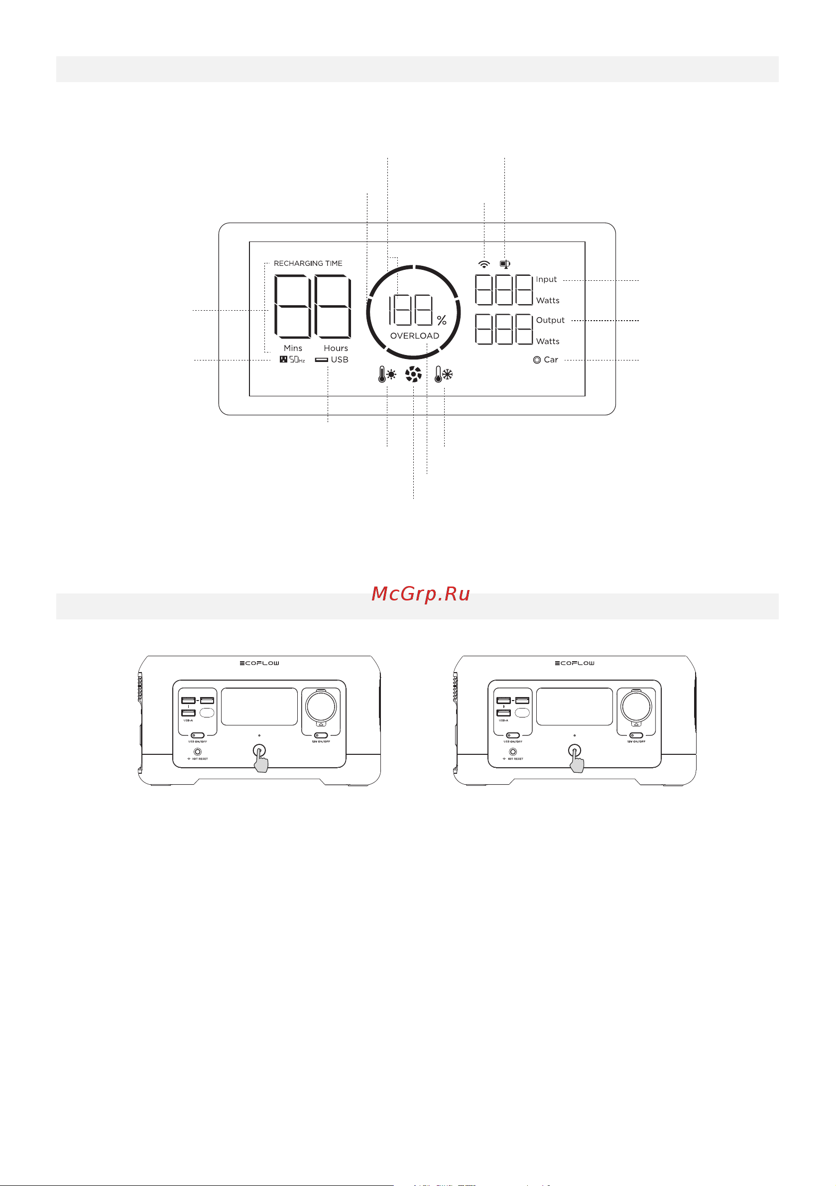 Ecoflow RIVER mini (EFR420) [33/105] Écran lcd