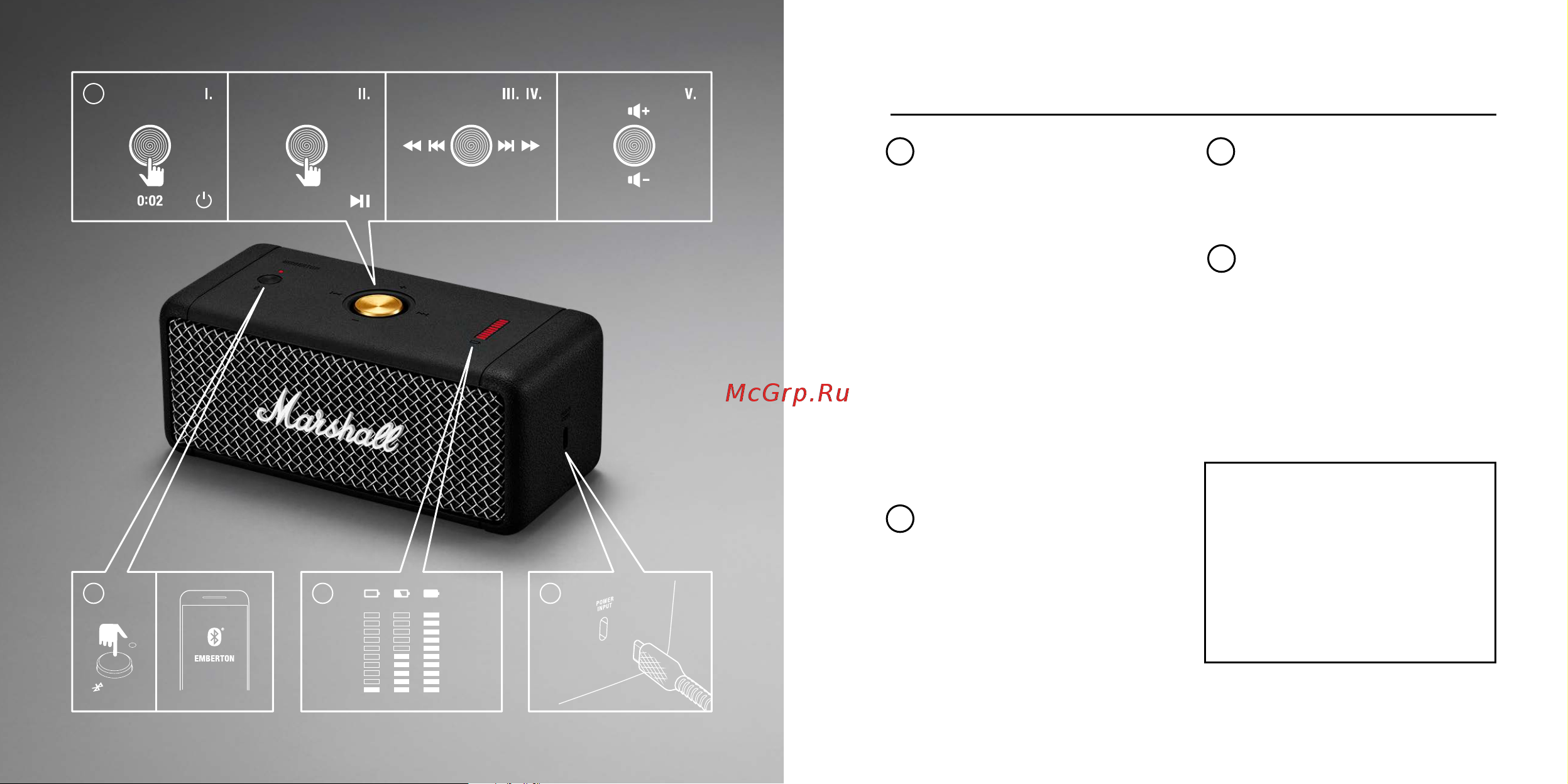 Marshall Emberton BT Black [23/39] Prietaiso schema lietuvių