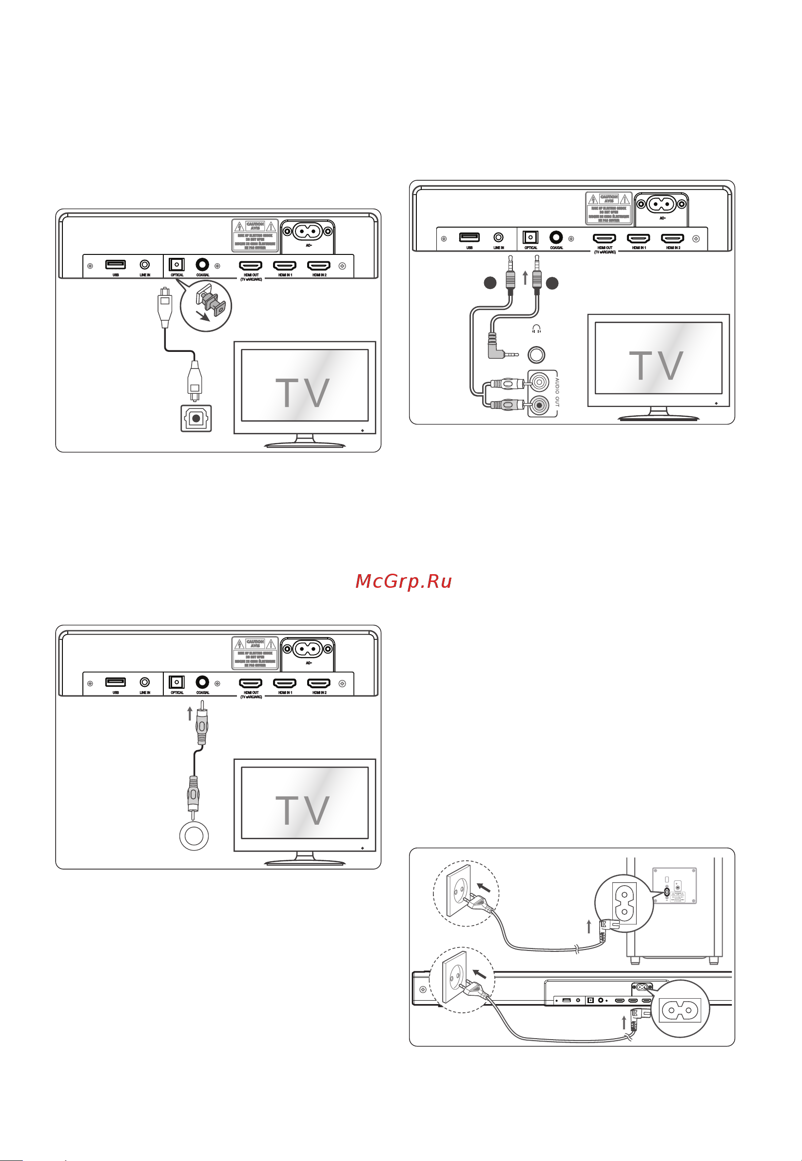 Hisense HS312 [29/36] Использование coaxial разъема