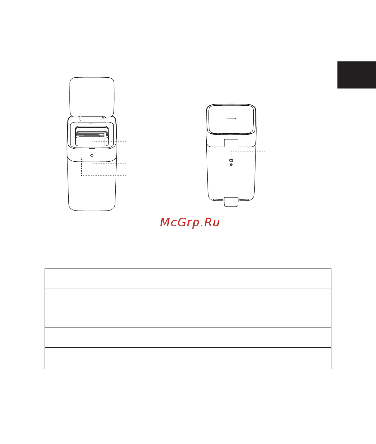 Townew T1S [5/116] Basic parameters