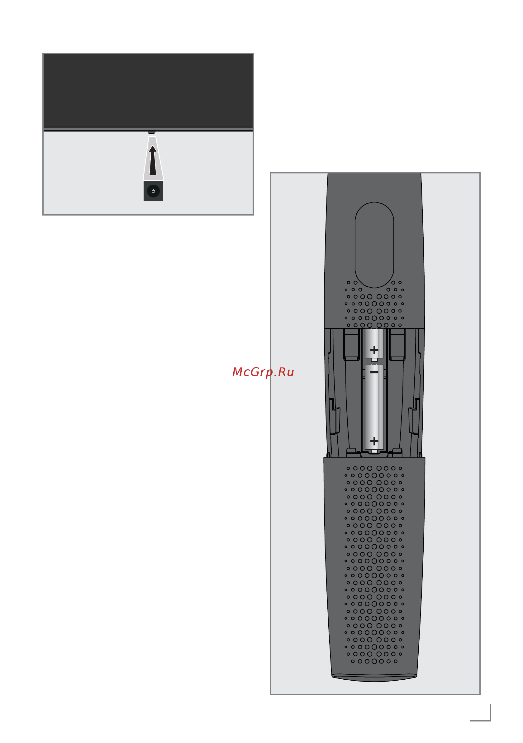 Grundig 50 GFU 7800B [9/24] Клавиатура