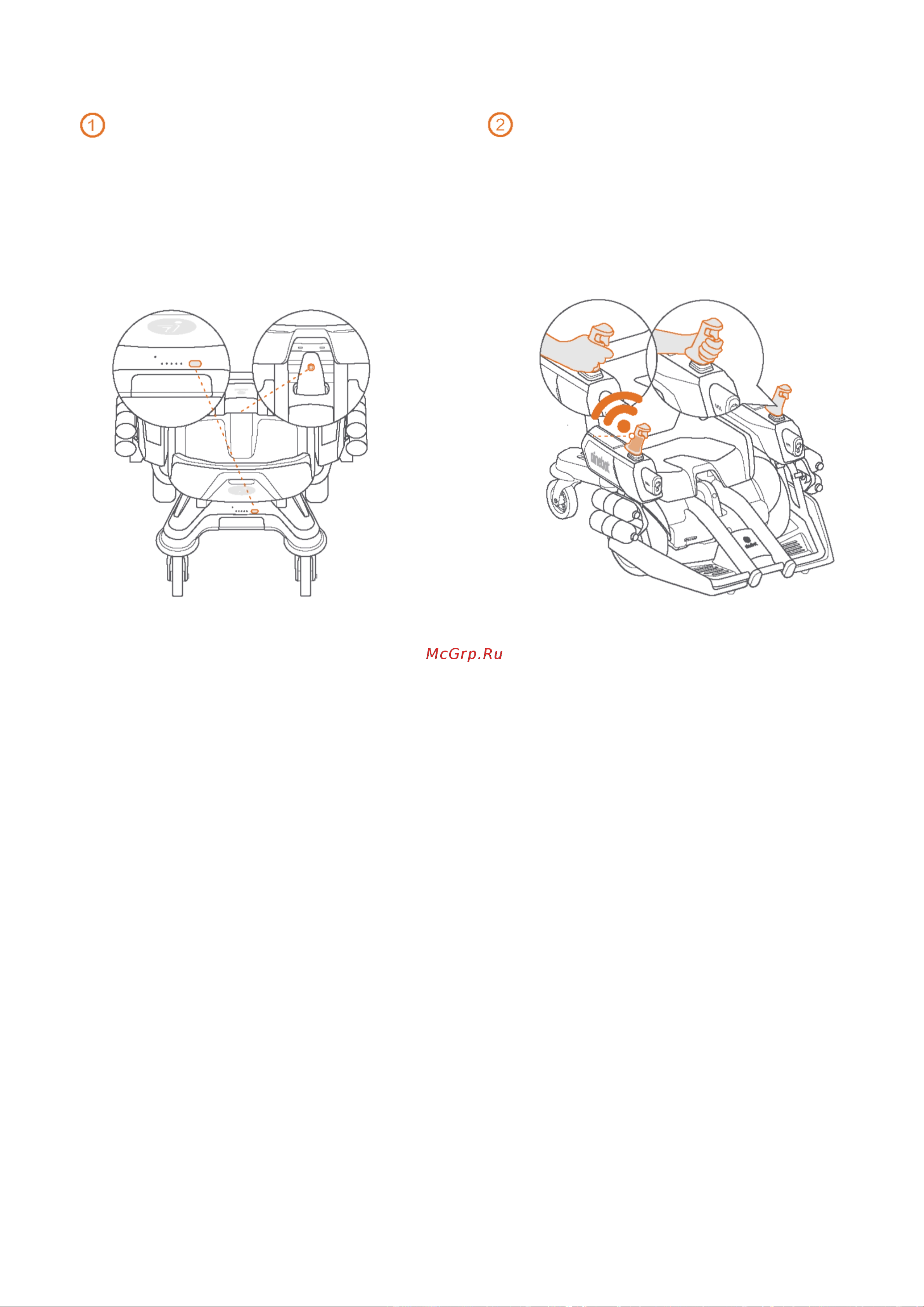 Ninebot Mecha Kit для гироскутера [19/30] Езда и зарядка