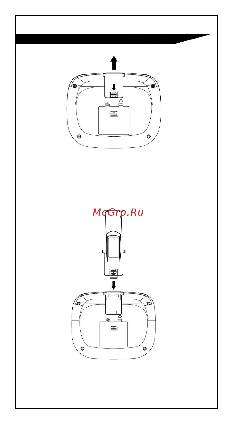 Skymoto SK-28 FPV Wi-Fi, Red [13/13] Установка кронштейна для смартфона