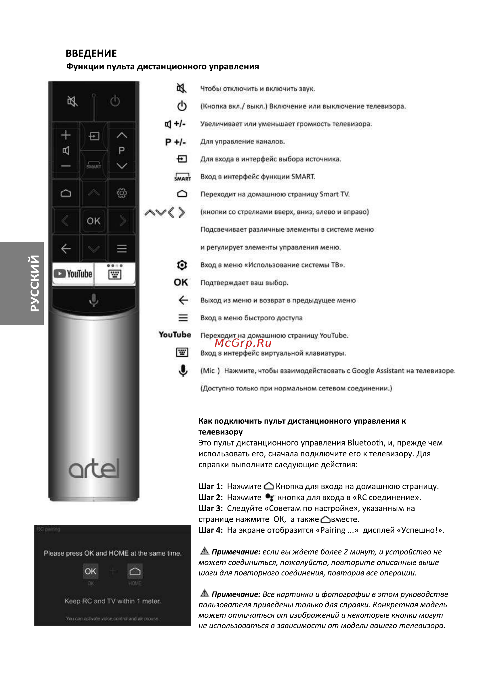 Artel UA65J6502 Руководство по эксплуатации онлайн [28/40] 785209