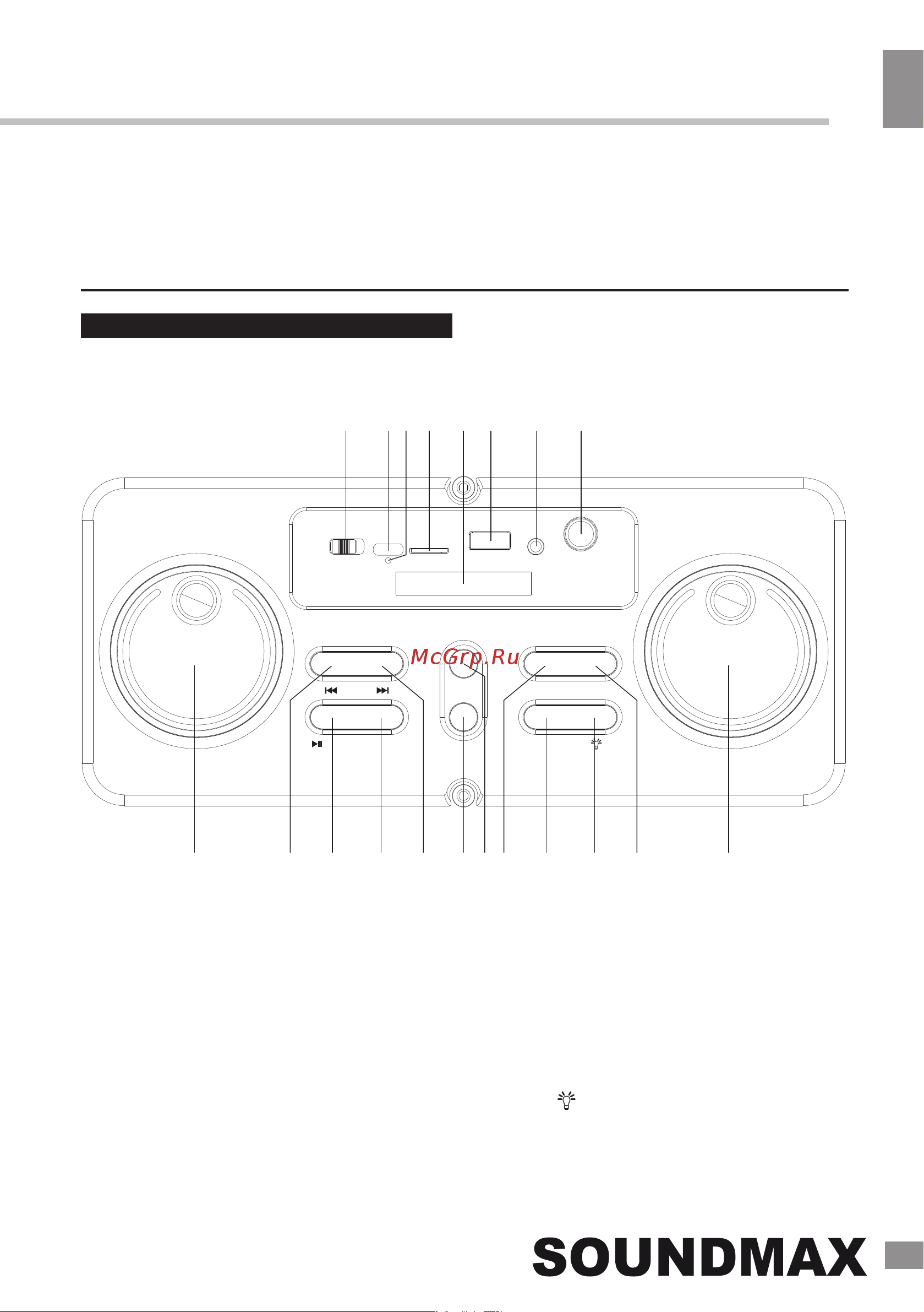 Soundmax SM-PS5067B [3/16] Description