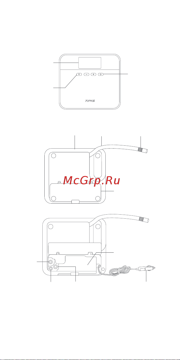 70mai Air Compressor Lite (Midrive TP03) [18/32] Общие сведения об устройстве