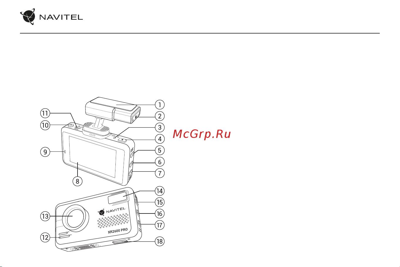 Navitel XR2600PRO [2/29] Card reader