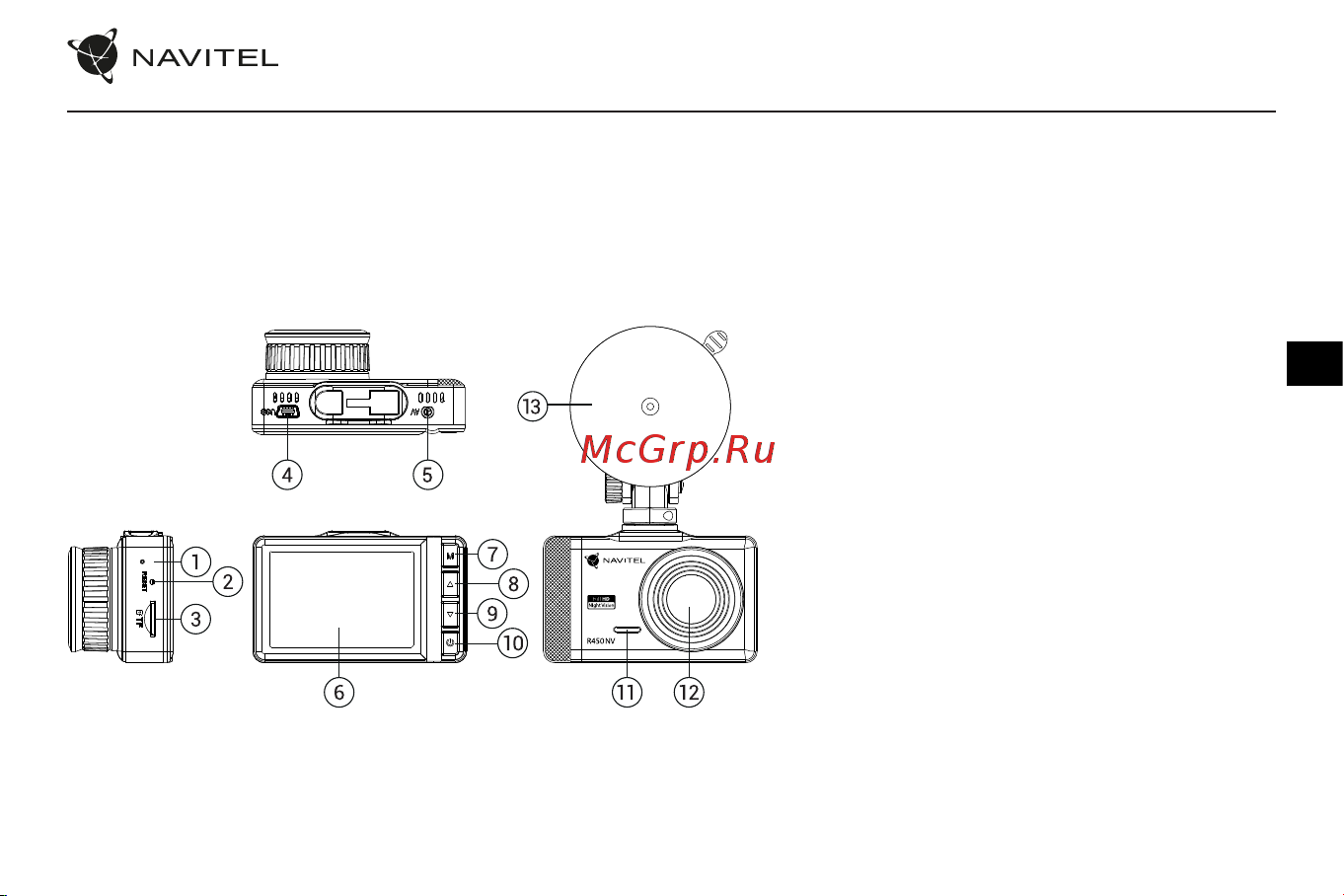 Navitel R450NV [26/77] Bevezetés