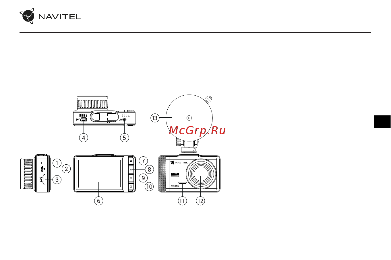 Navitel R450NV [32/77] Pakuotės turinys