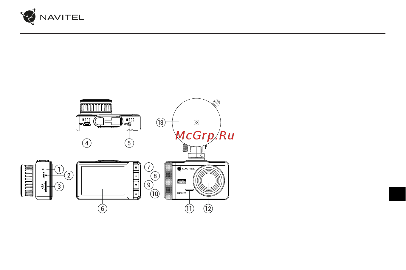 Navitel R450NV [56/77] Введение