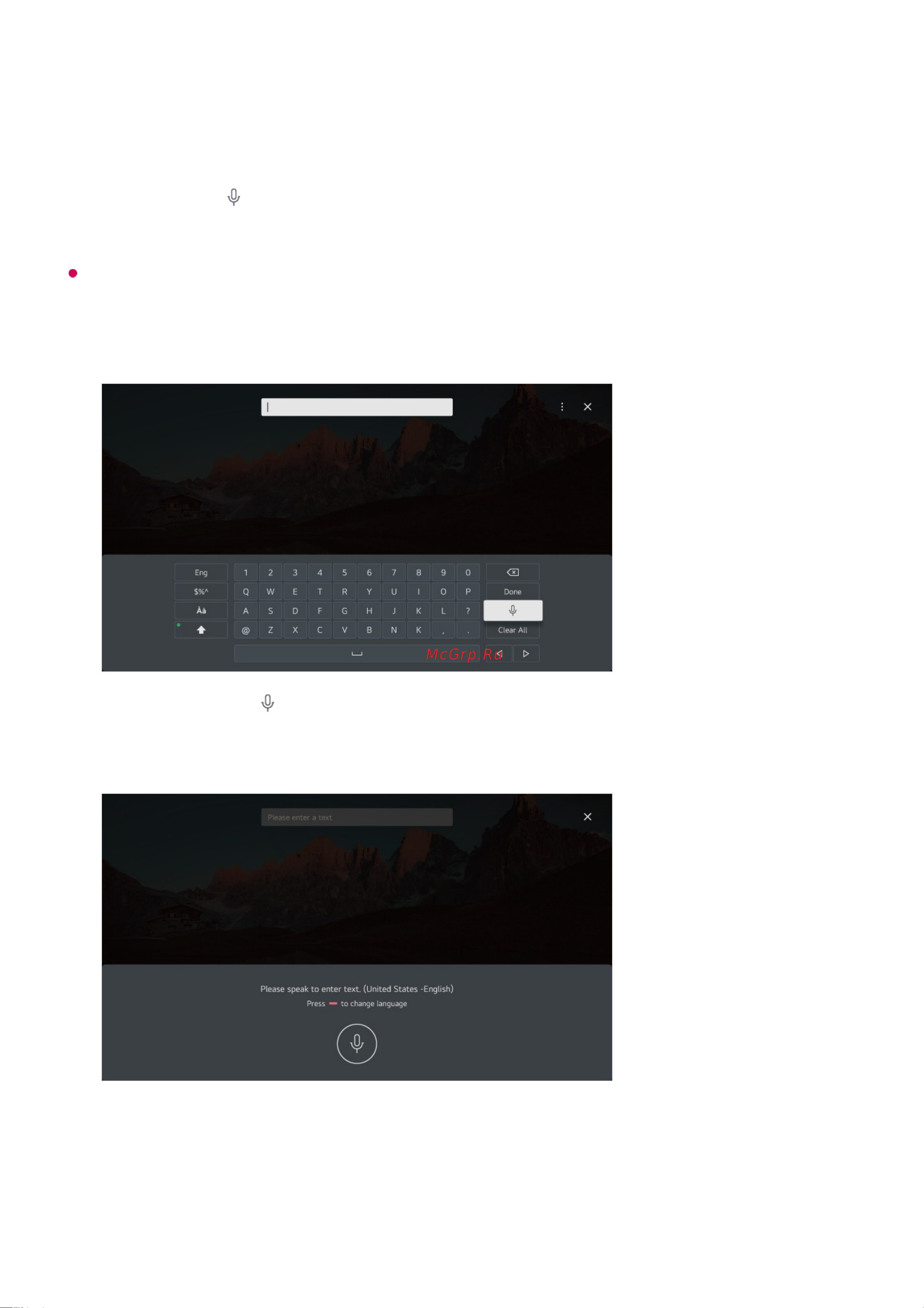 LG Gallery Evo OLED77G2RLA [26/172] Распознавание речи