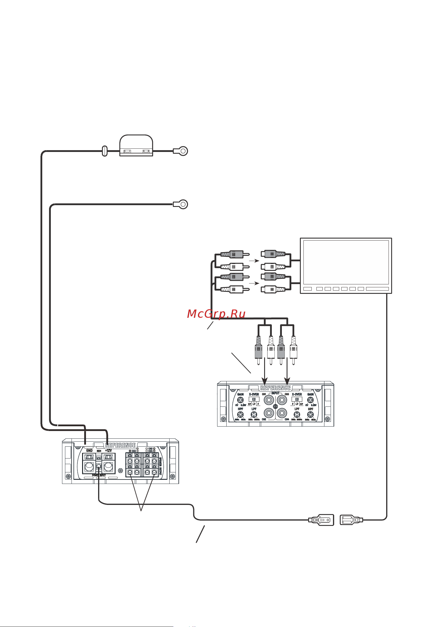 ACV DX-4.200 [6/13] Схемы подключения