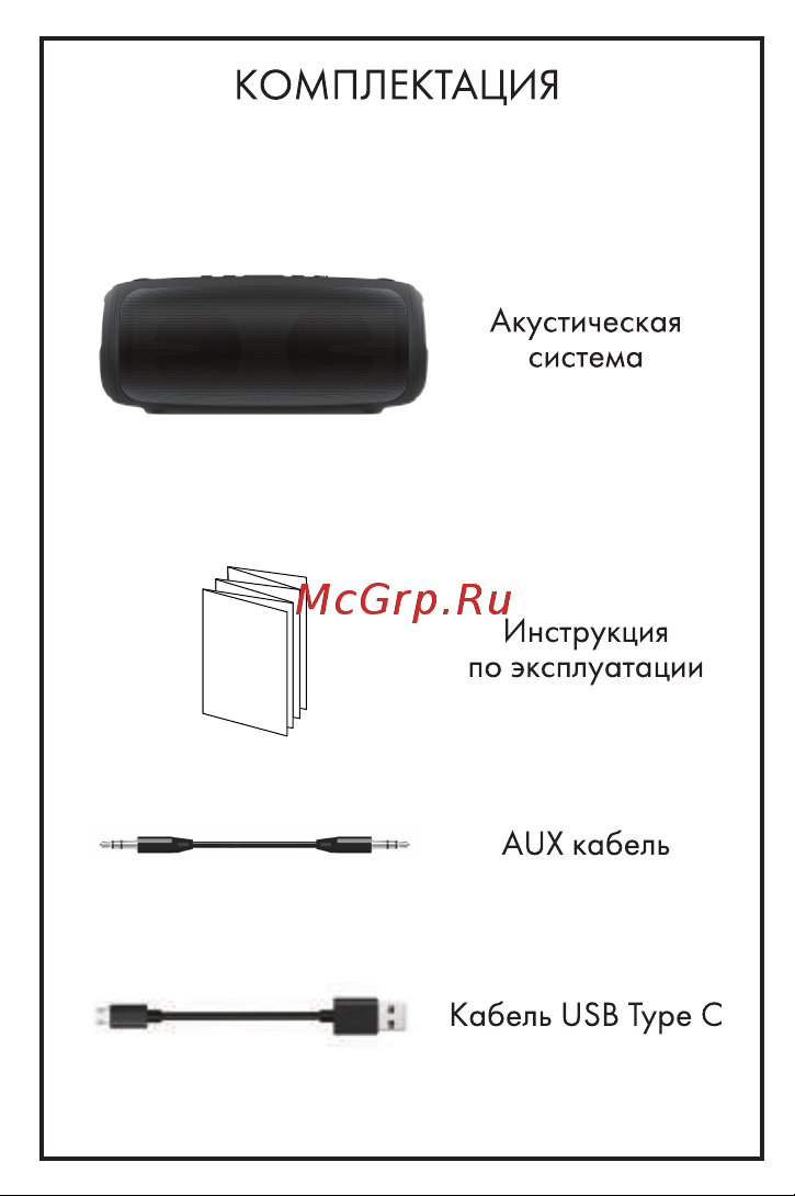 Hiper Vibe Blue (H-TS5) Руководство по эксплуатации онлайн [2/12] 785317
