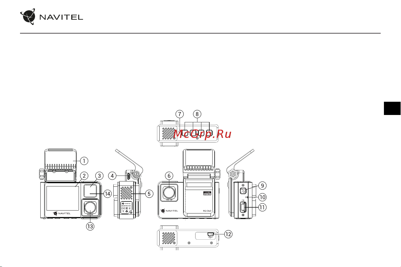 Navitel RS2 DUO [26/76] Bevezetés