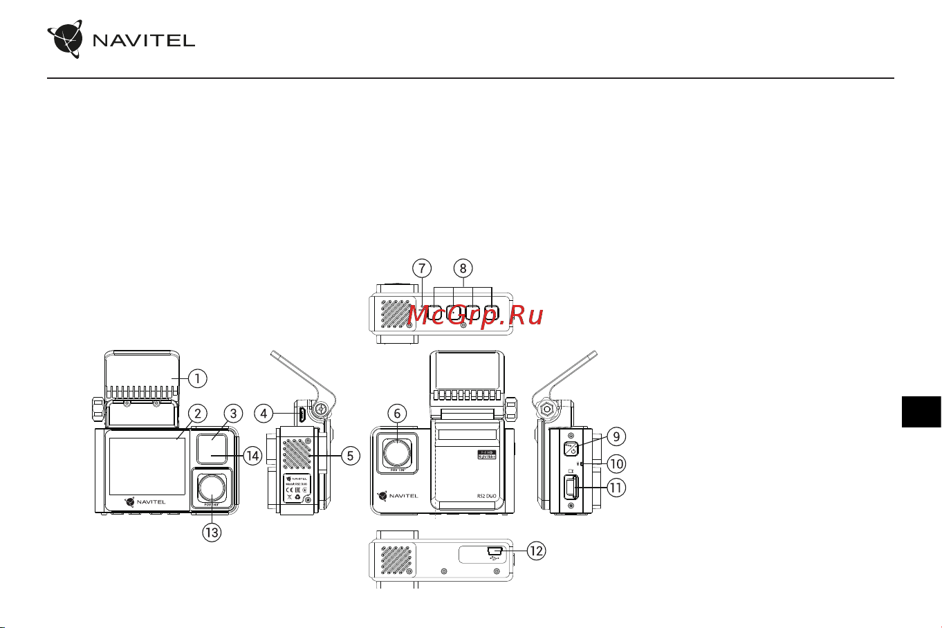 Navitel RS2 DUO [50/76] Introducere