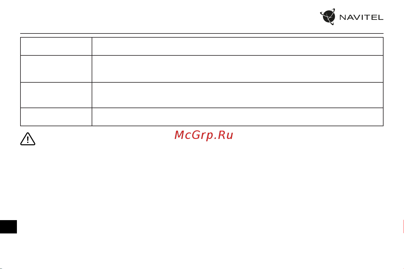 Navitel RC3 PRO [107/111] Посібник користувача